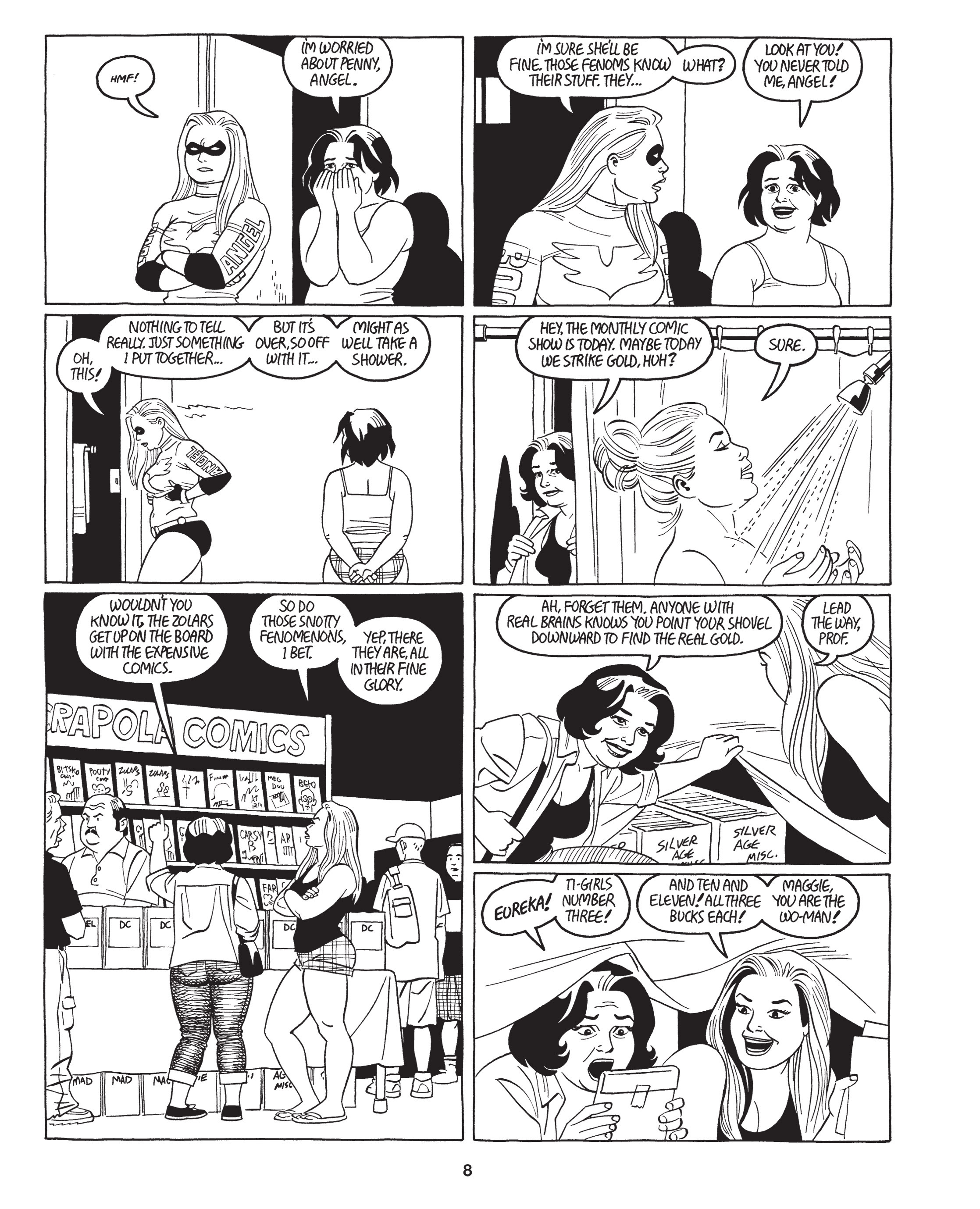 Read online Love and Rockets: New Stories comic -  Issue #1 - 10