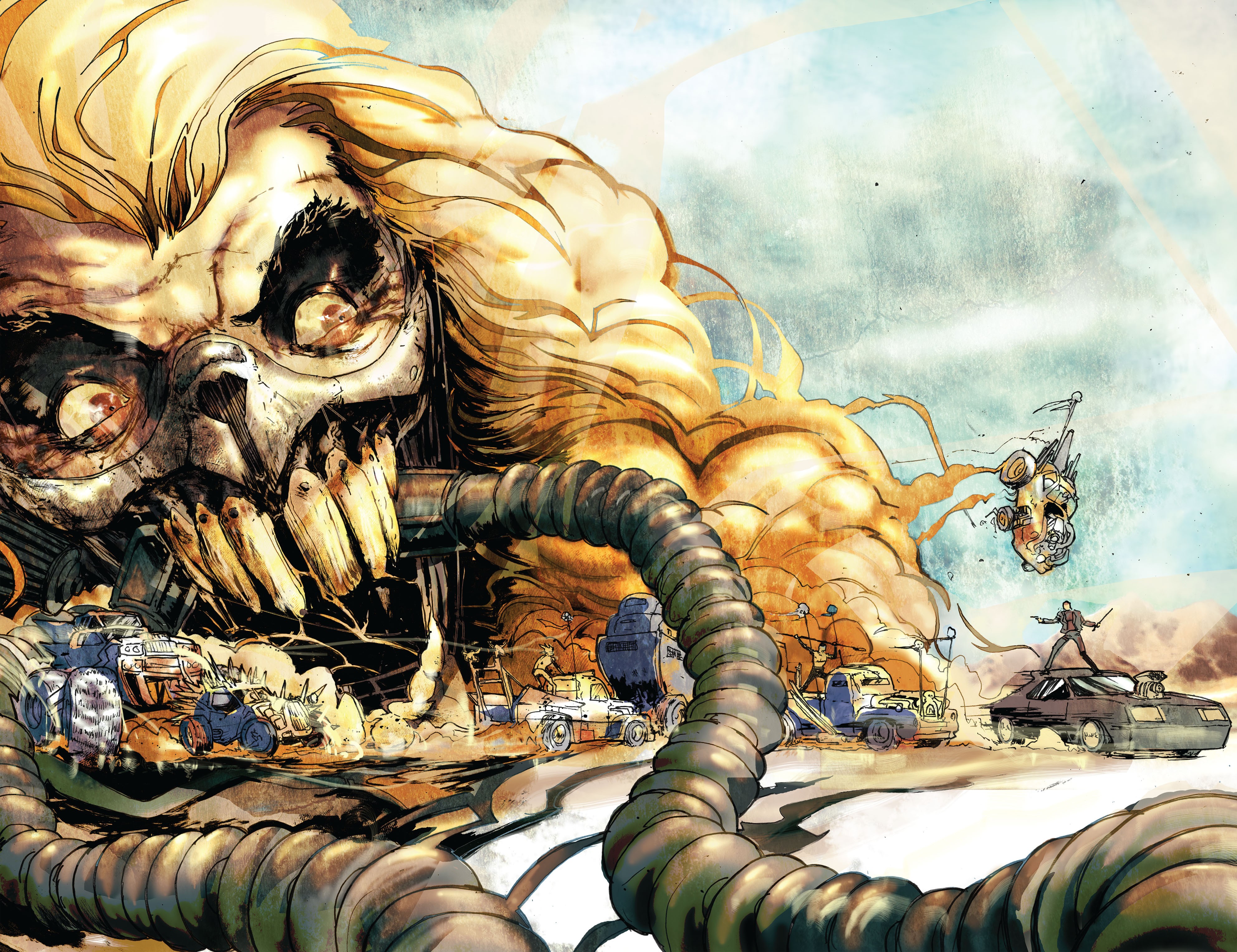 Read online Mad Max: Fury Road Inspired Artists Deluxe Edition comic -  Issue # TPB - 18