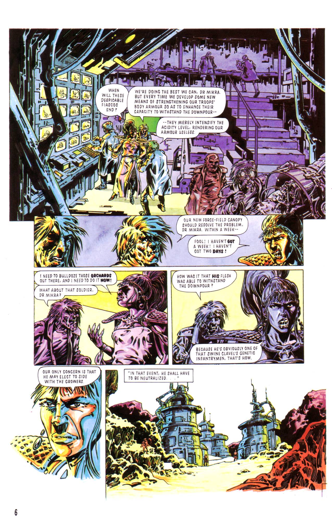 Read online Rogue Trooper:  The Final Warrior comic -  Issue #6 - 7
