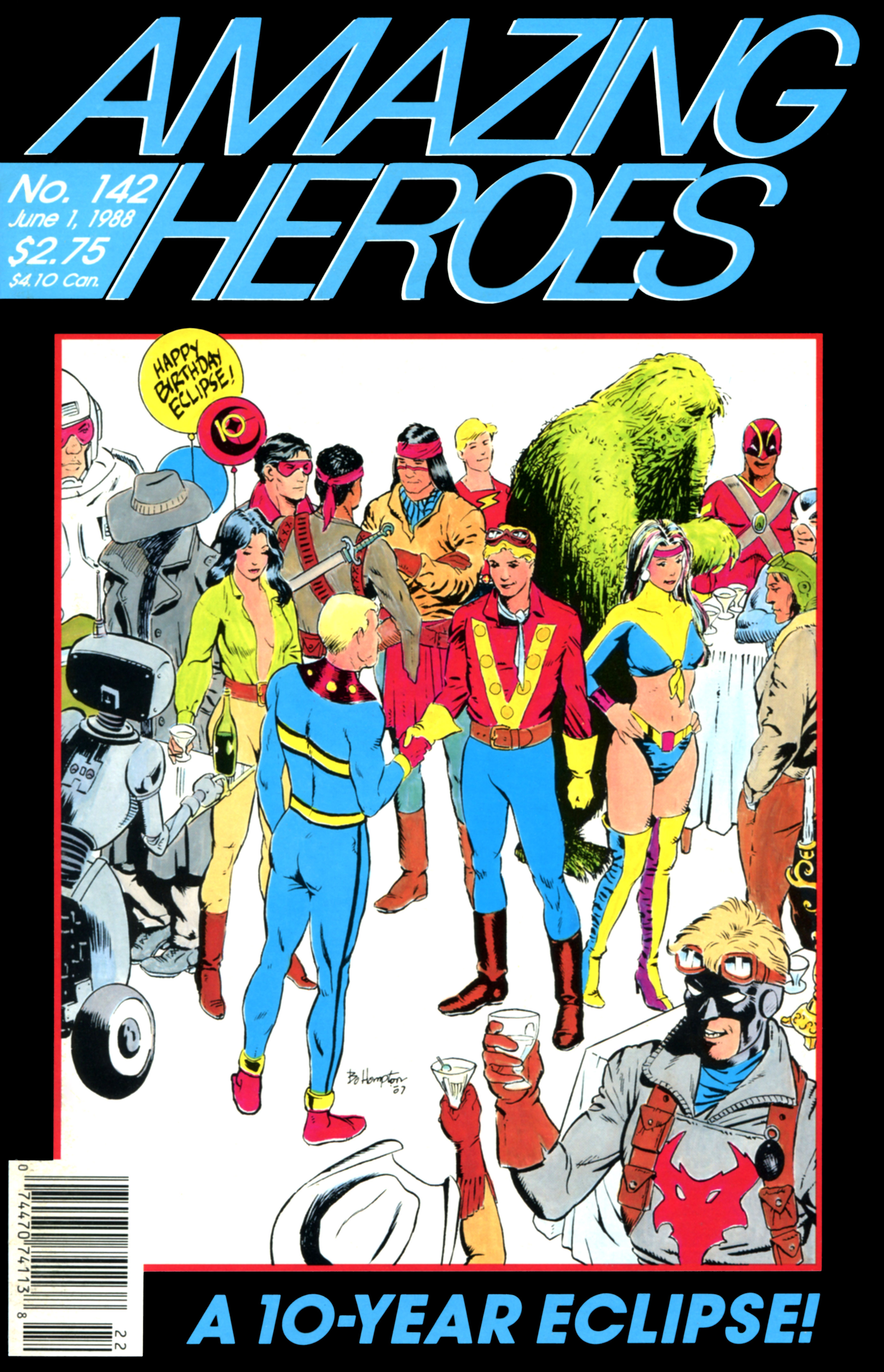 Read online Amazing Heroes comic -  Issue #142 - 1