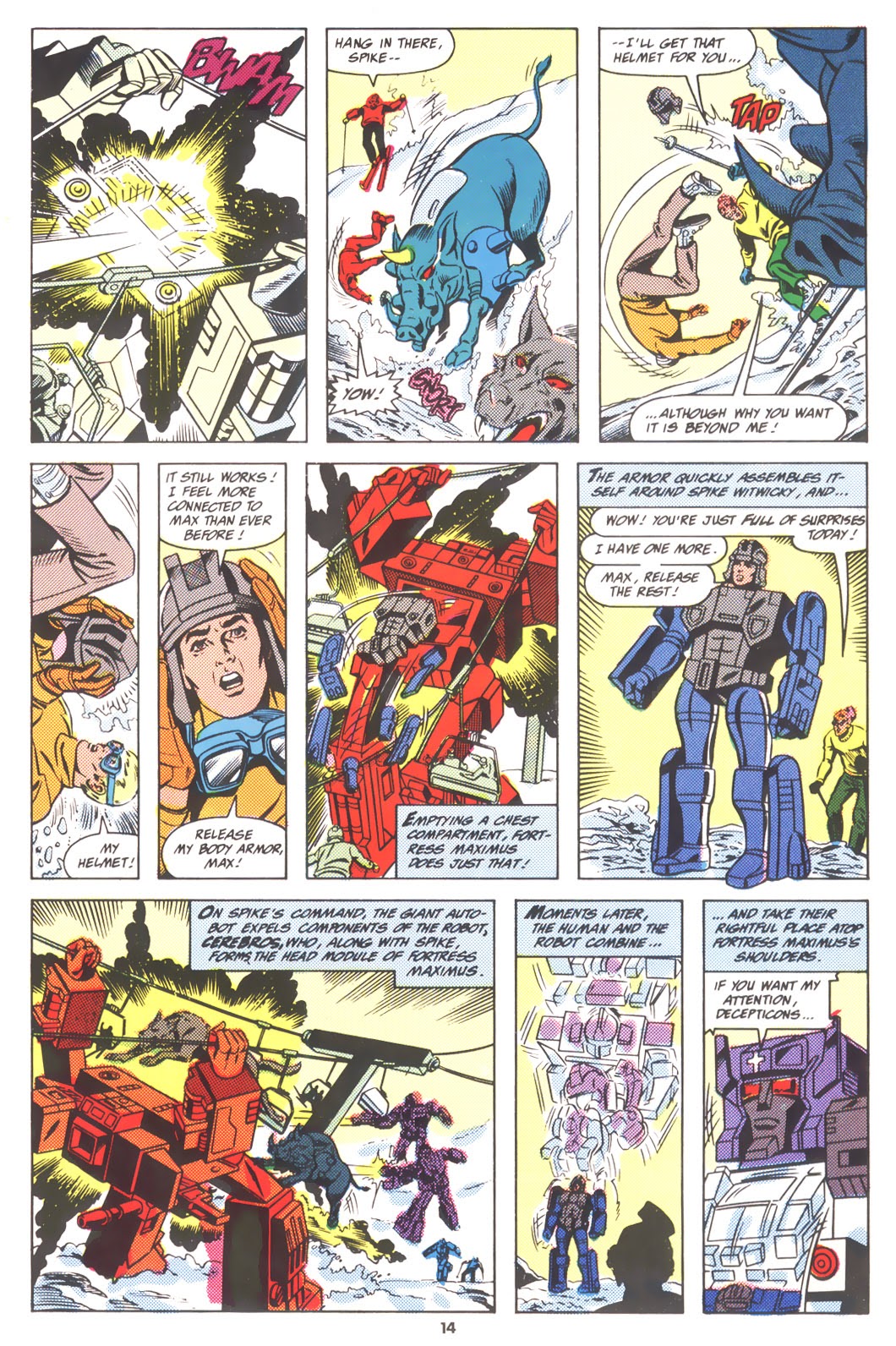 Read online The Transformers (UK) comic -  Issue #212 - 12