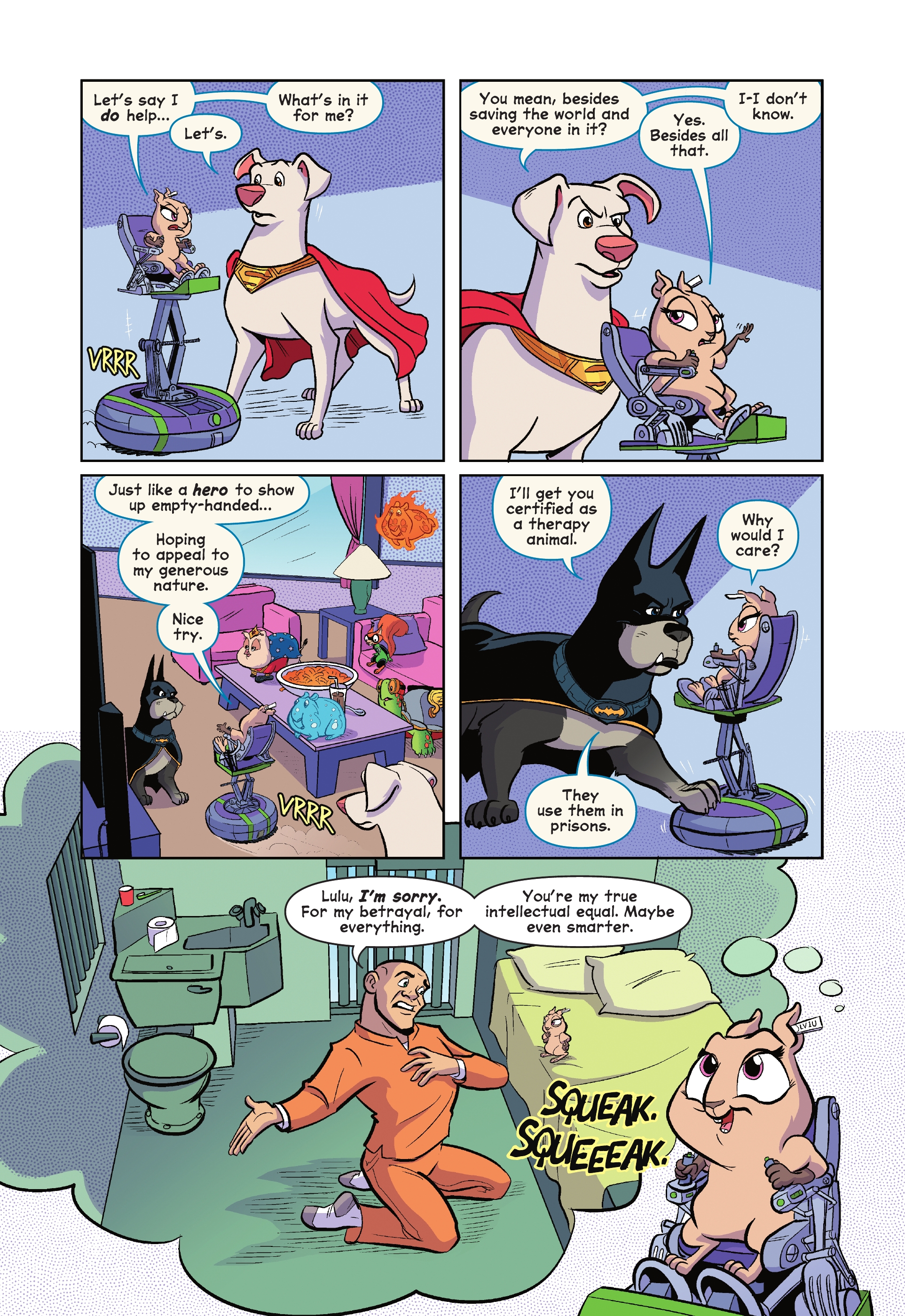 Read online DC League of Super-Pets: The Great Mxy-Up comic -  Issue # TPB (Part 2) - 16