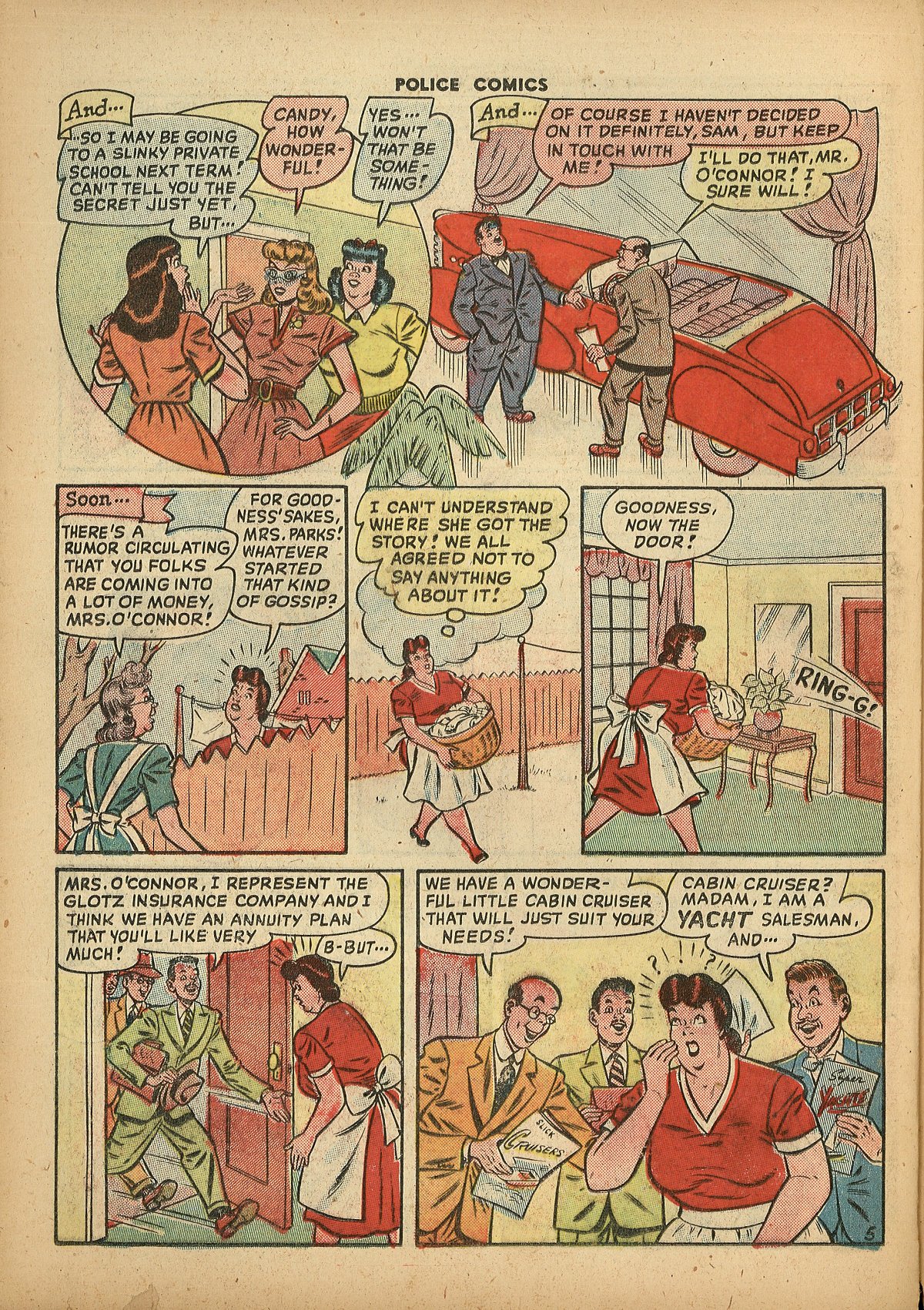 Read online Police Comics comic -  Issue #88 - 30