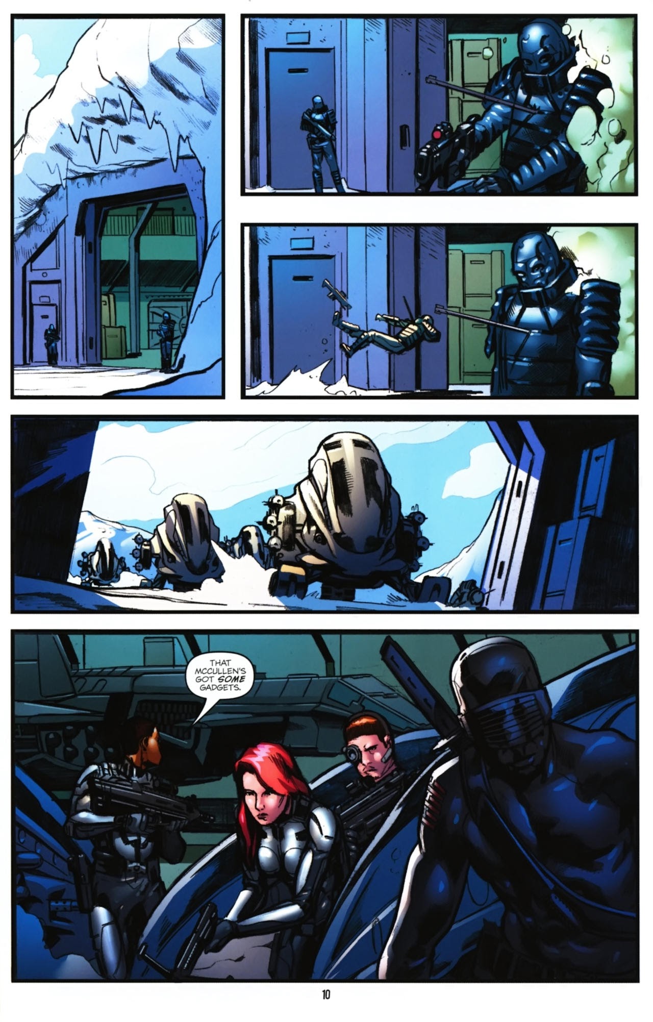 Read online G.I. Joe: Rise Of Cobra Movie Adaptation comic -  Issue #4 - 13
