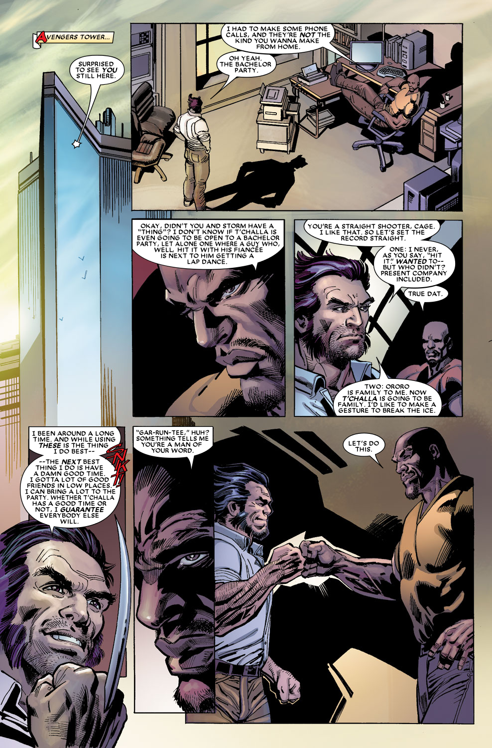 Read online Black Panther (2005) comic -  Issue #17 - 7
