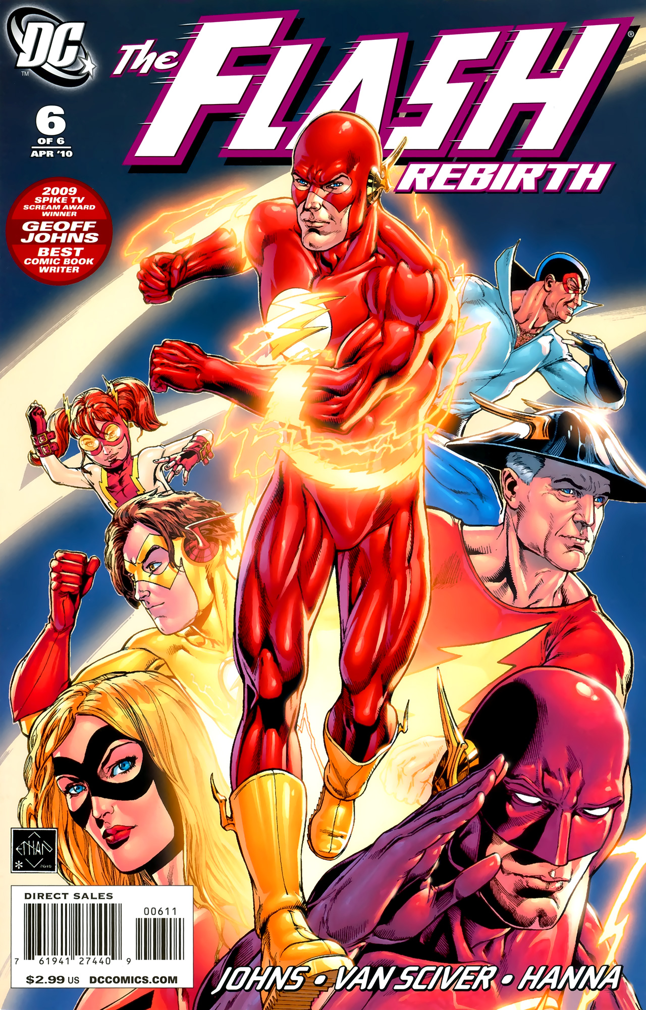 Read online The Flash: Rebirth comic -  Issue #6 - 1