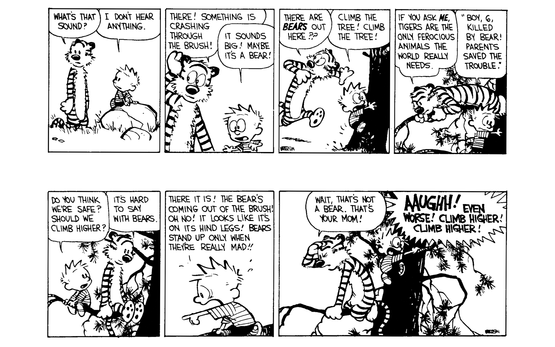 Read online Calvin and Hobbes comic -  Issue #5 - 108