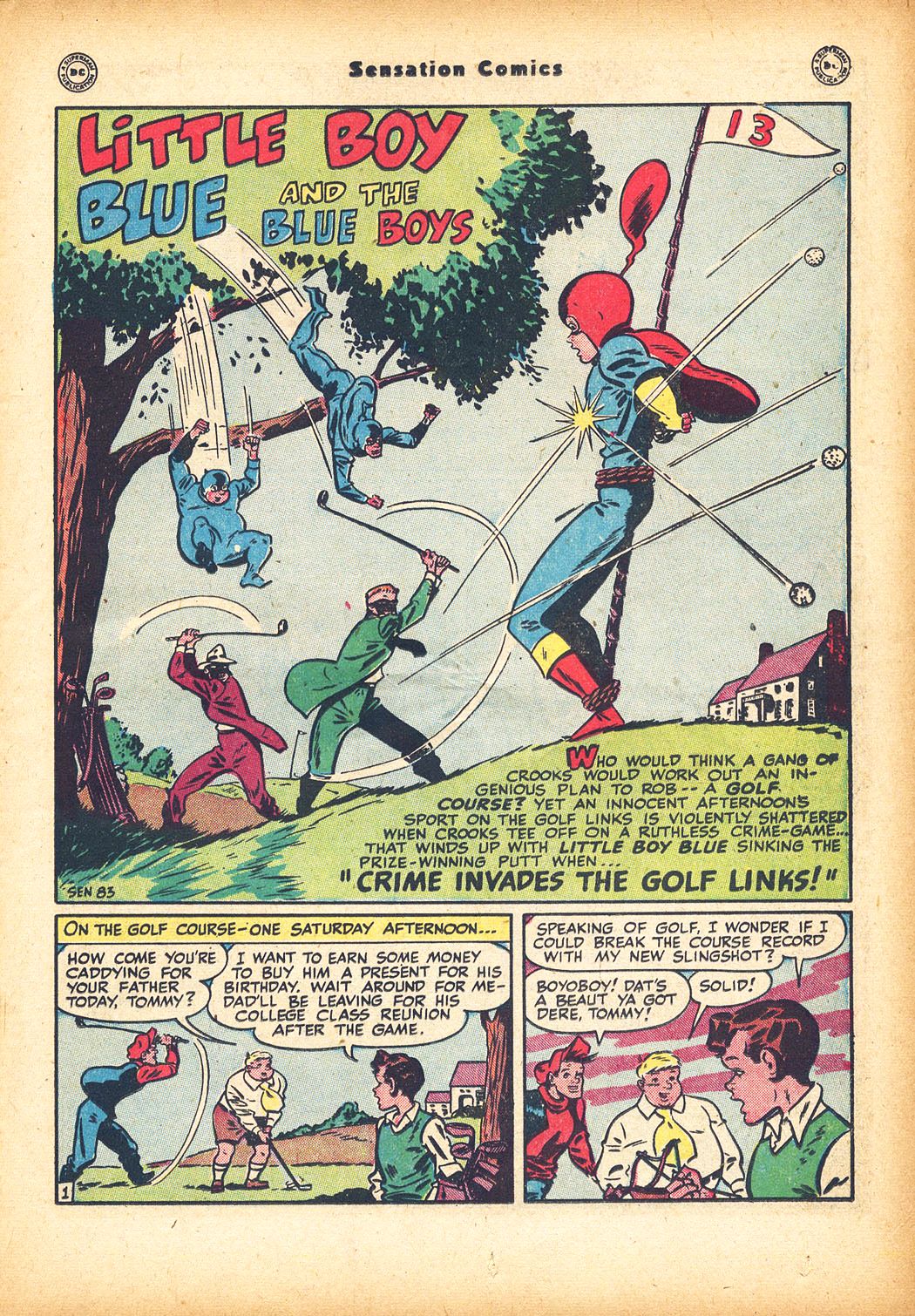 Read online Sensation (Mystery) Comics comic -  Issue #78 - 17