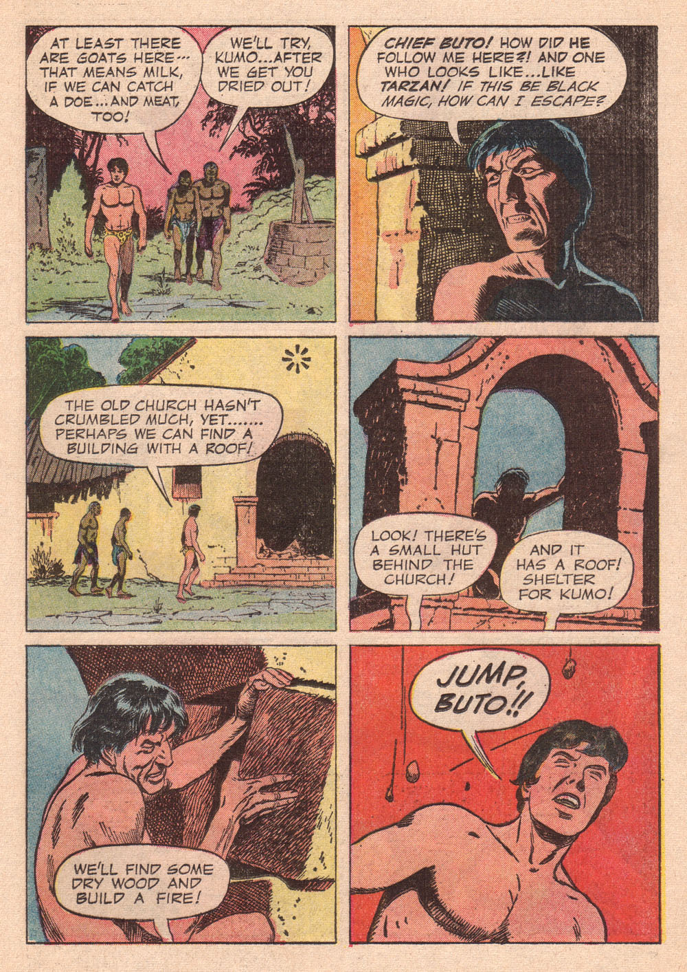 Read online Korak, Son of Tarzan (1964) comic -  Issue #12 - 13