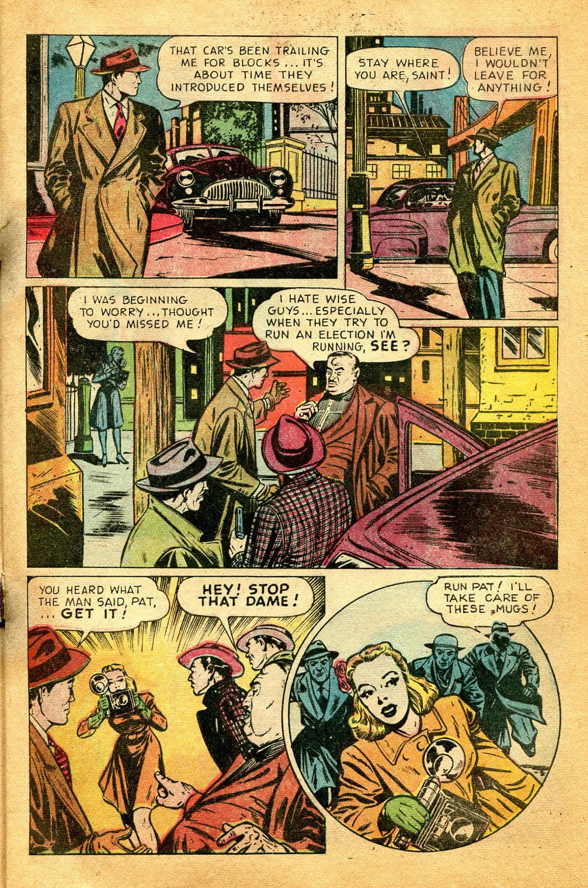 Read online The Saint (1947) comic -  Issue #3 - 9