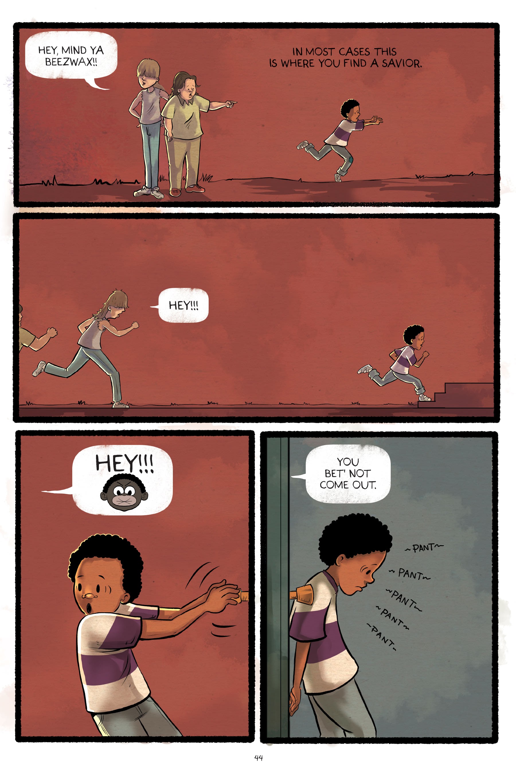 Read online Fights: One Boy's Triumph Over Violence comic -  Issue # TPB (Part 1) - 44