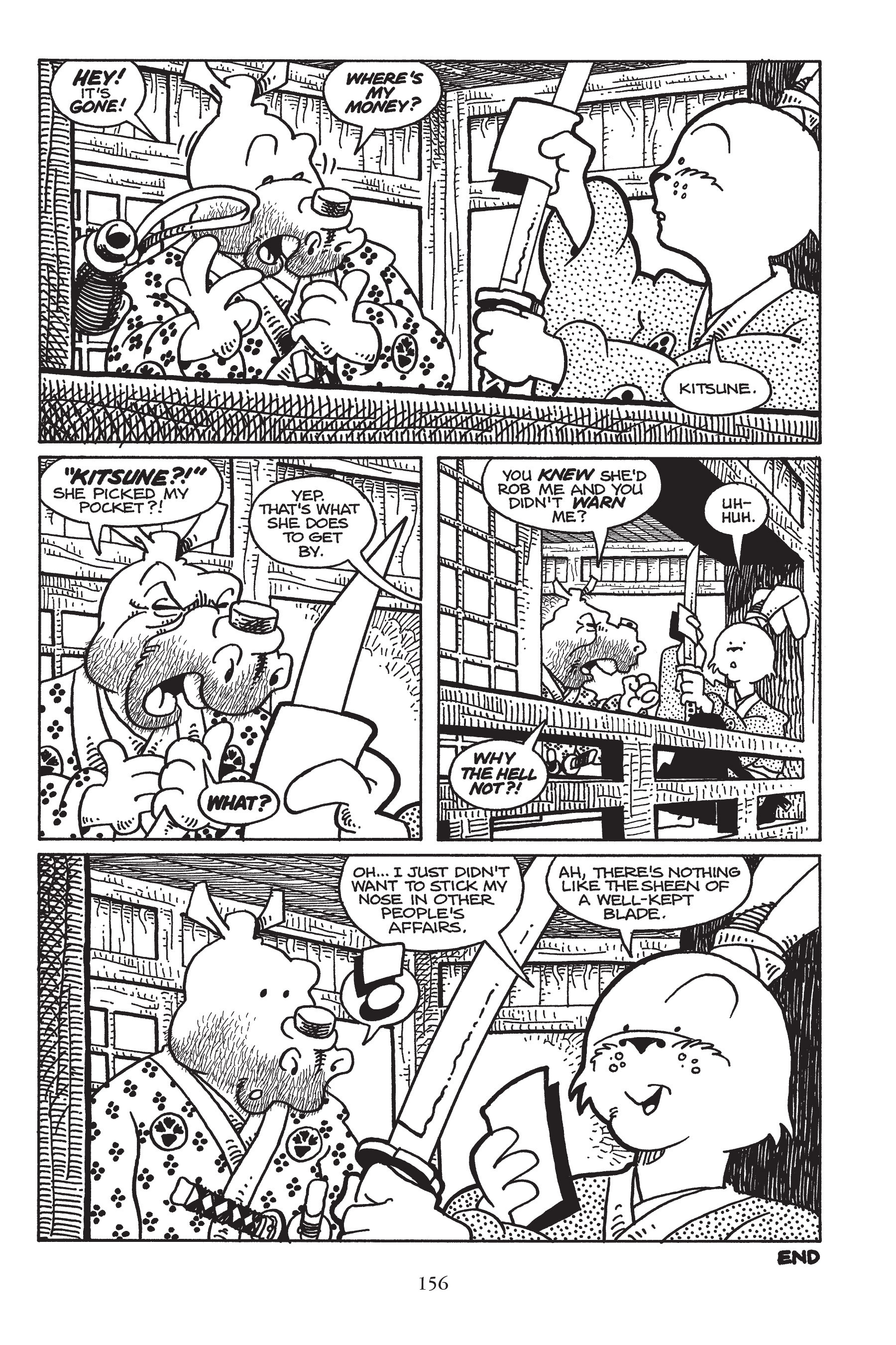 Read online Usagi Yojimbo (1987) comic -  Issue # _TPB 7 - 148