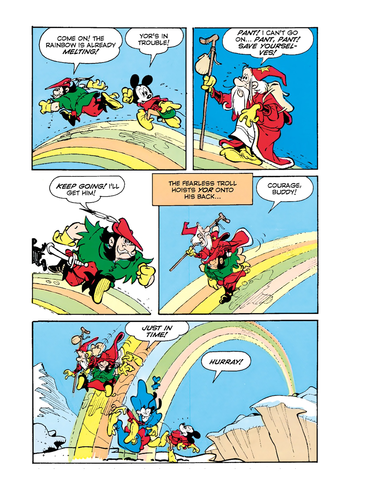 Read online Mickey Mouse in the Sword of Ice comic -  Issue #3 - 15