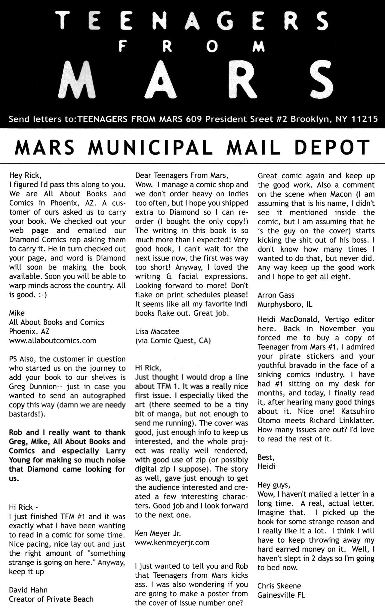 Read online Teenagers From Mars comic -  Issue #2 - 32