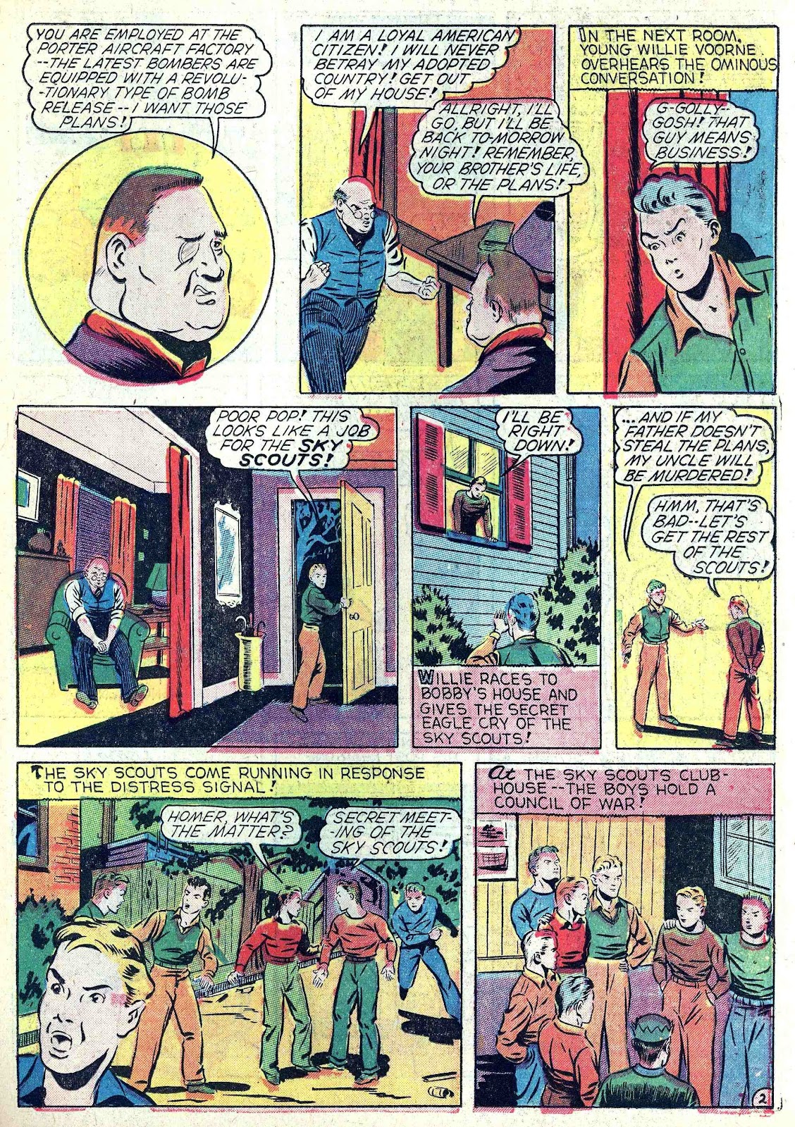 Captain Aero Comics issue 5 - Page 43