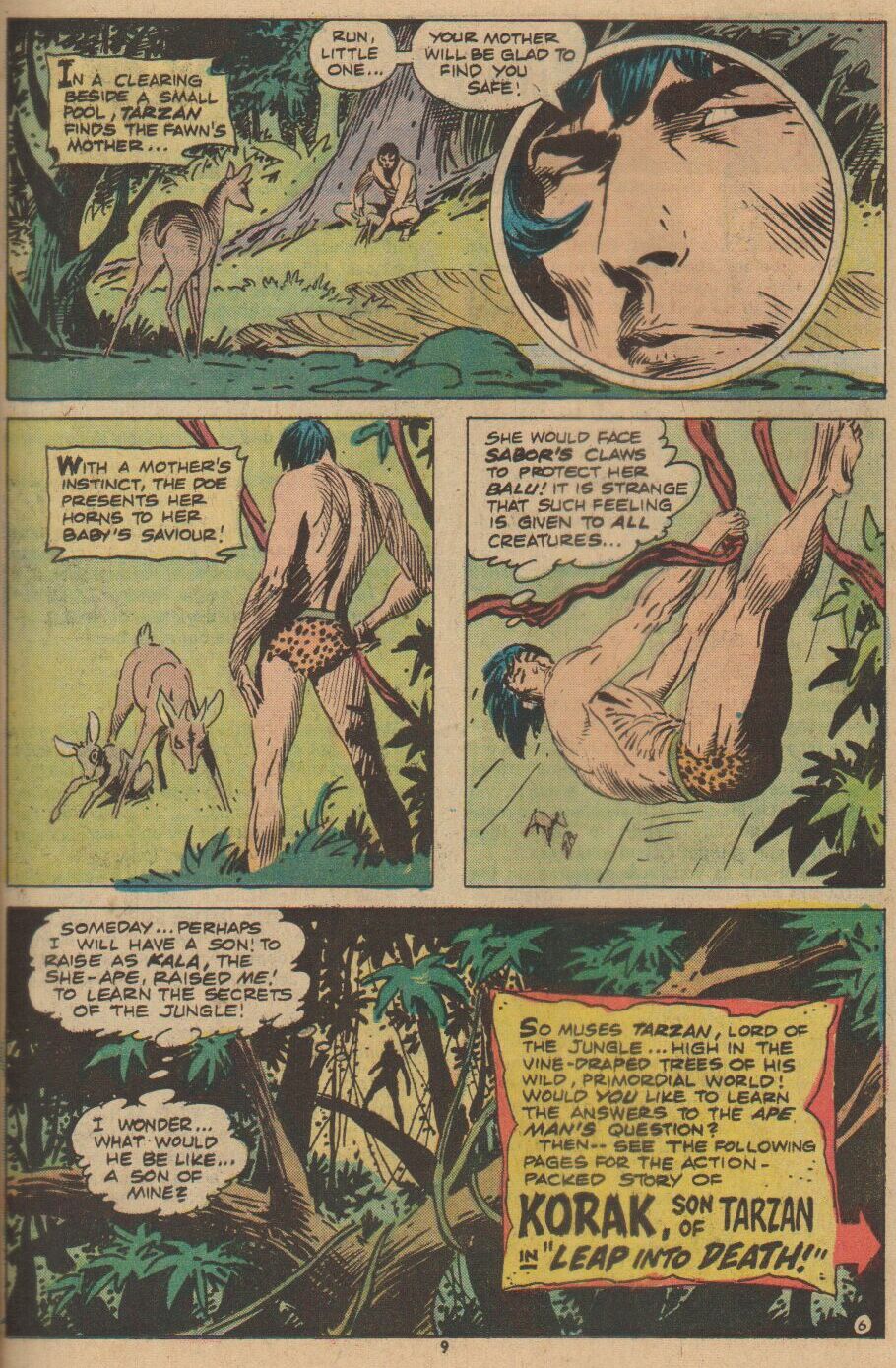 Read online Tarzan (1972) comic -  Issue #230 - 9