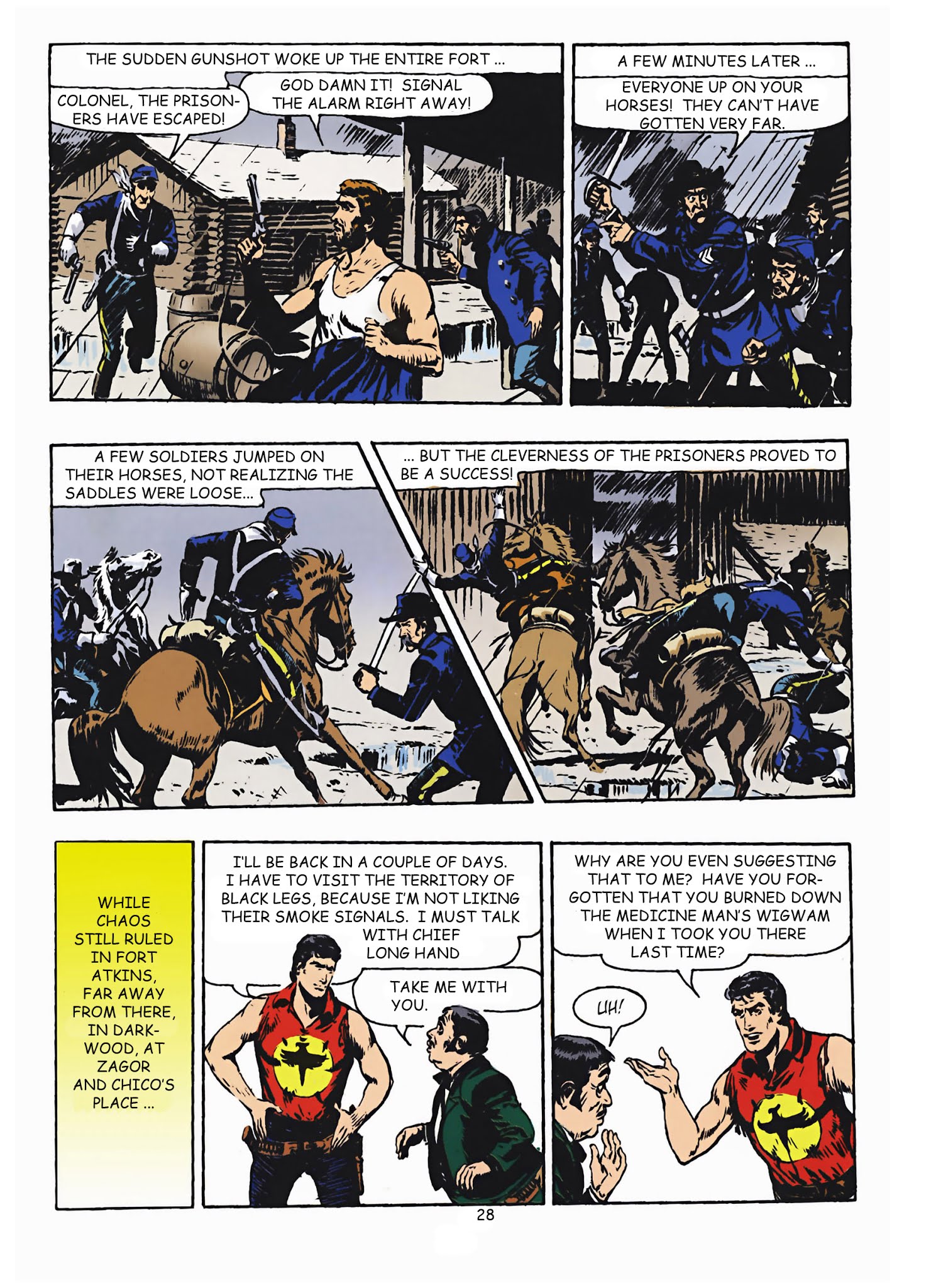Read online Zenith gigante - Zagor gigante comic -  Issue #2 - 29