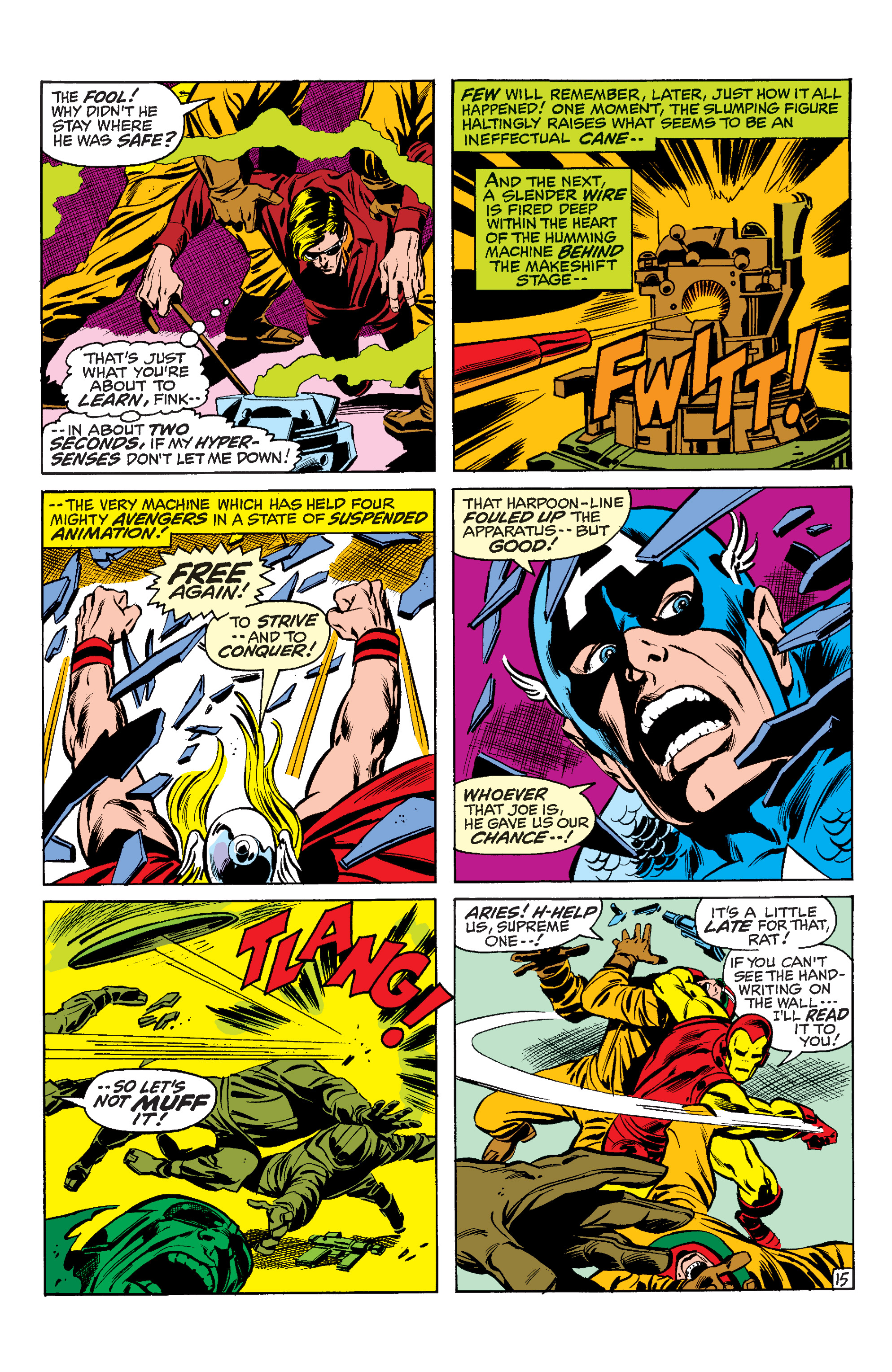Read online Marvel Masterworks: The Avengers comic -  Issue # TPB 9 (Part 1) - 61