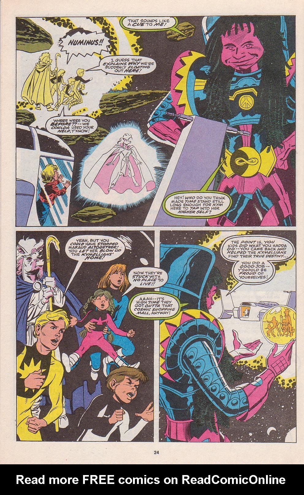 Read online Power Pack (1984) comic -  Issue #52 - 20