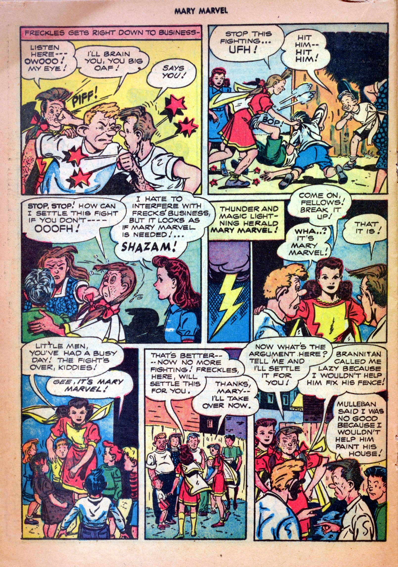 Read online Mary Marvel comic -  Issue #19 - 20