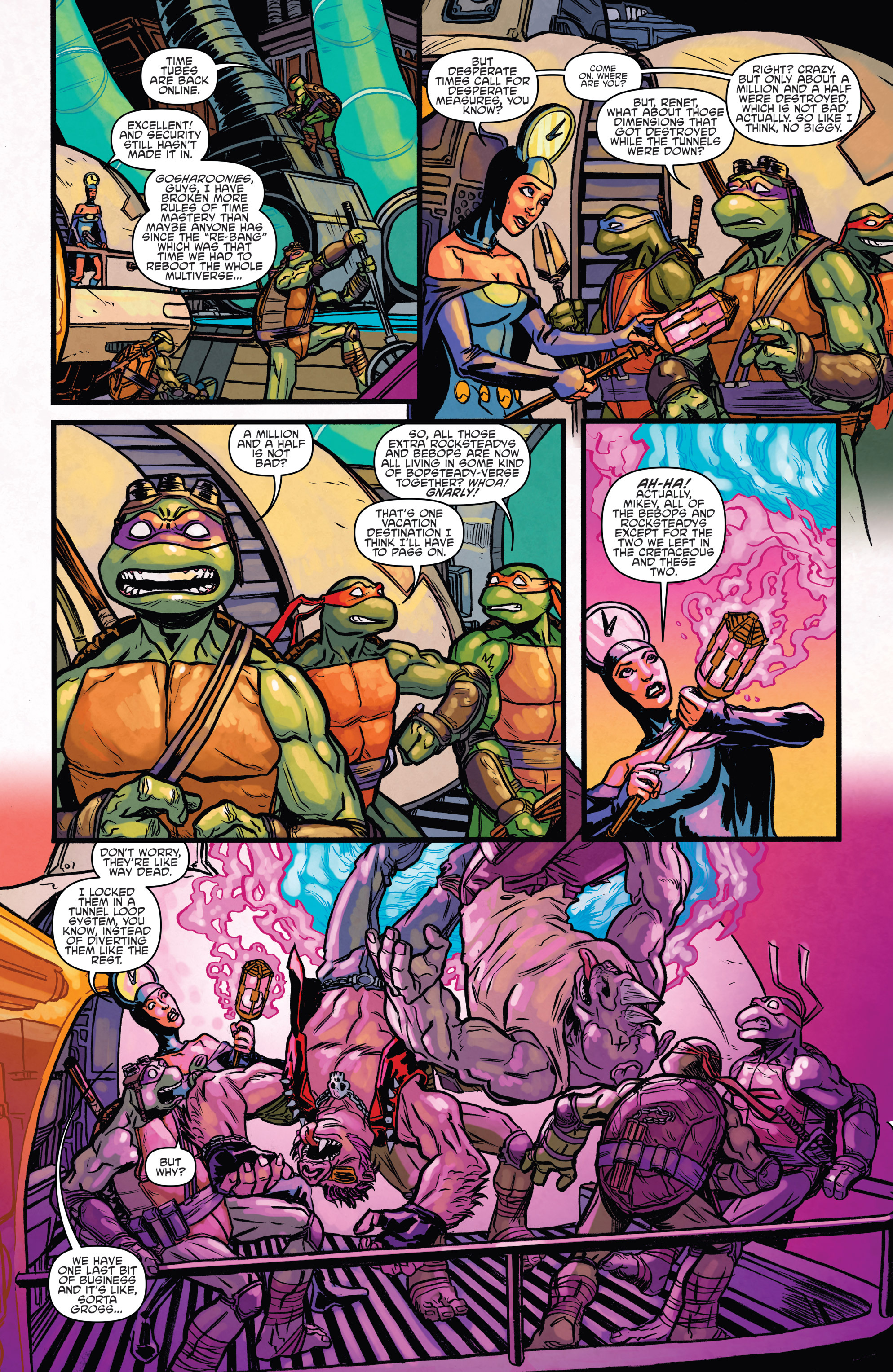 Read online Teenage Mutant Ninja Turtles Bebop & Rocksteady Destroy Everything comic -  Issue #5 - 12