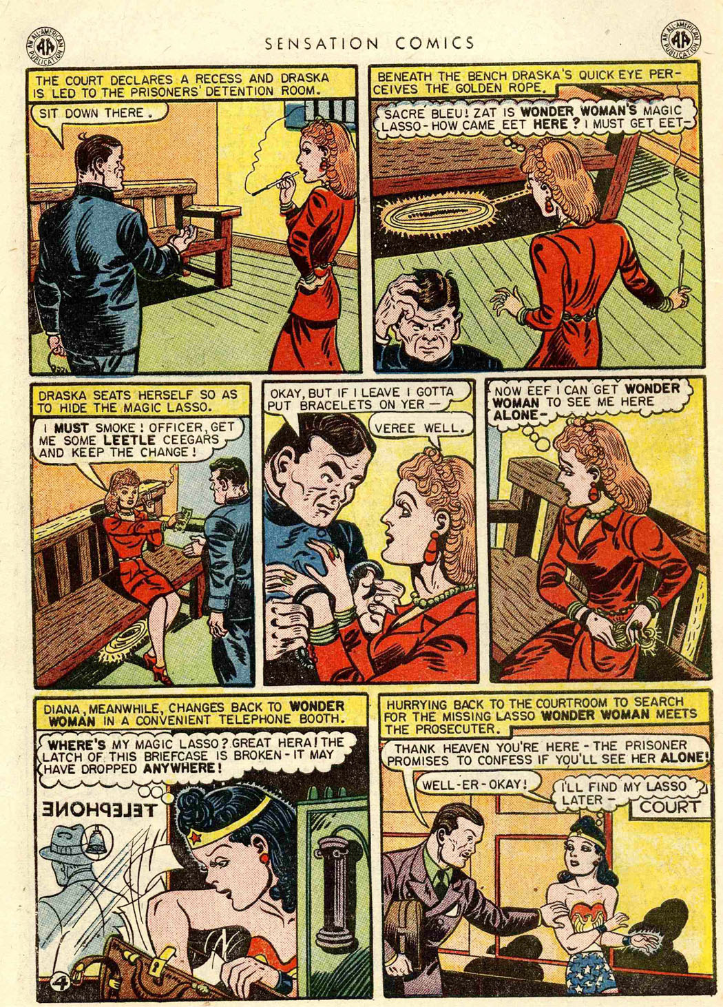 Read online Sensation (Mystery) Comics comic -  Issue #42 - 6