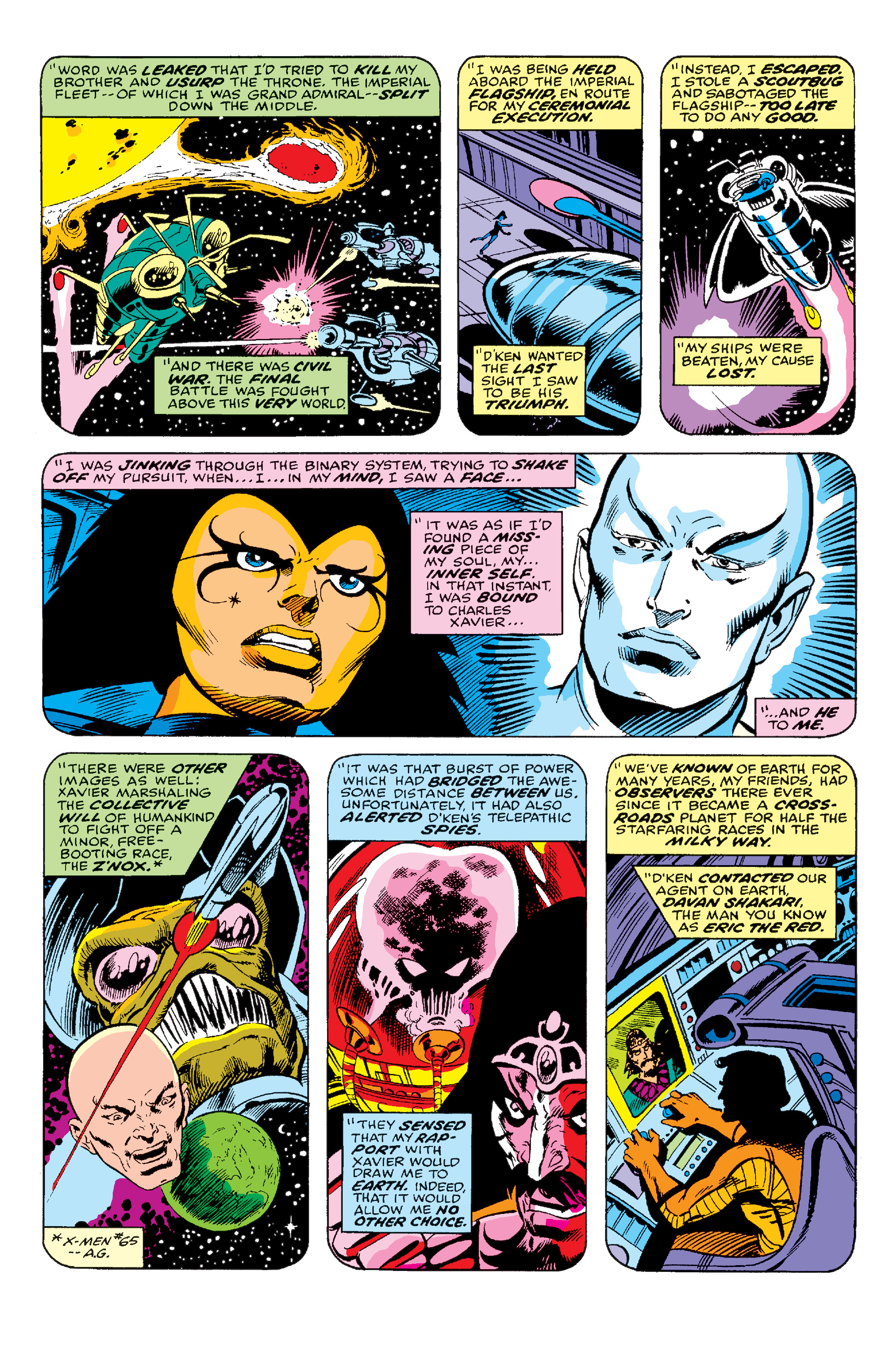 Read online X-Men: Starjammers by Dave Cockrum comic -  Issue # TPB (Part 1) - 15