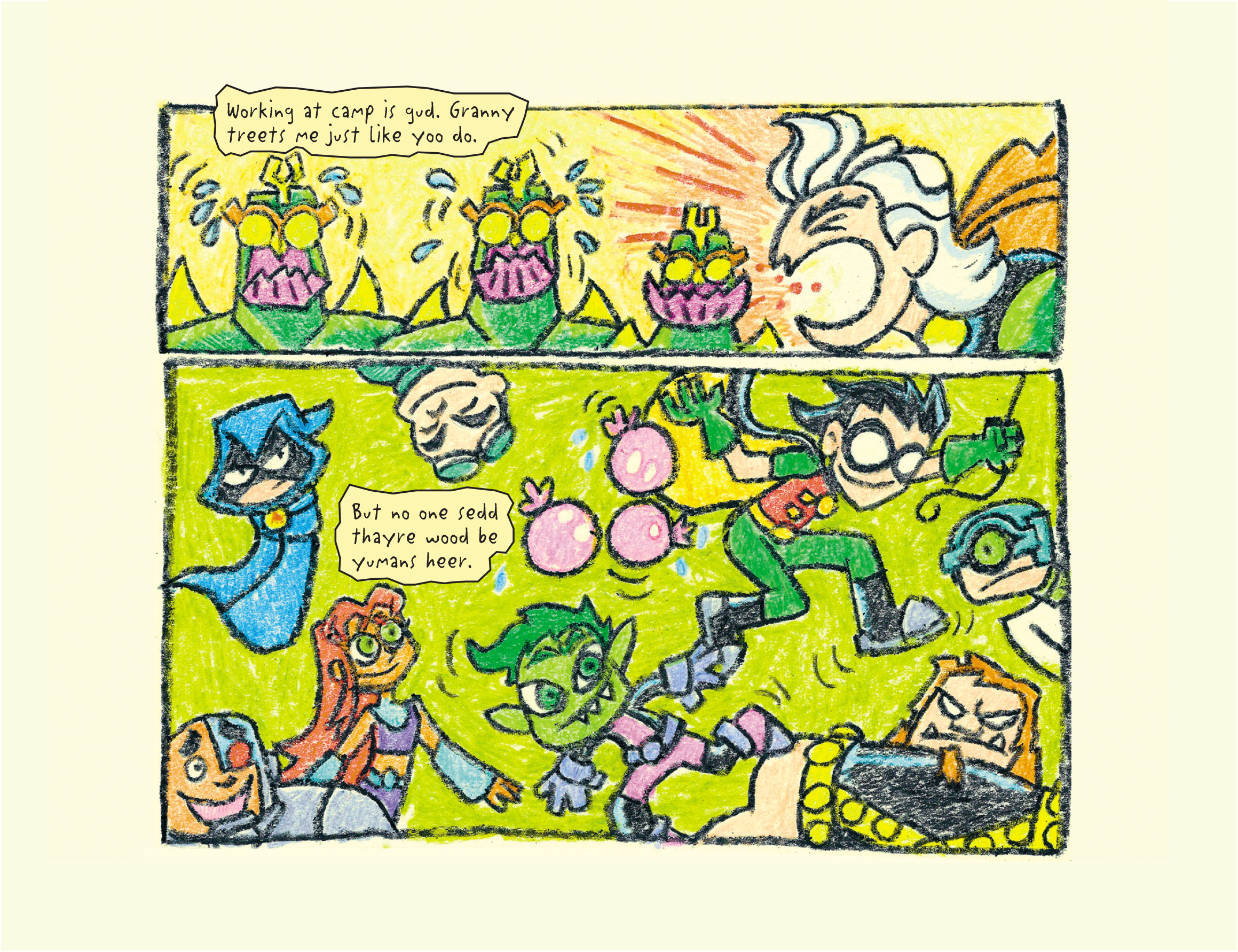 Read online Teen Titans Go! To Camp comic -  Issue #15 - 6