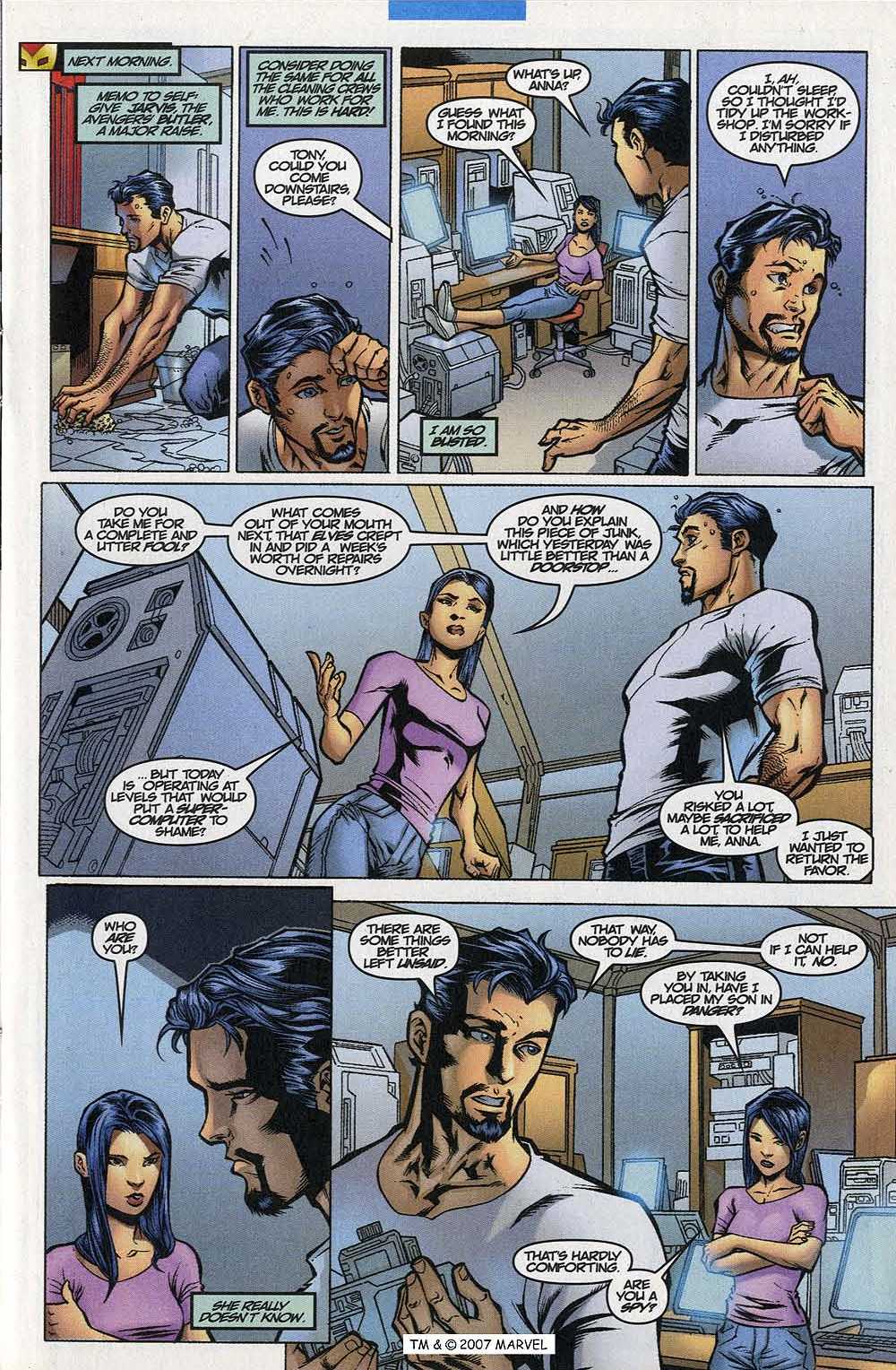 Iron Man (1998) issue Annual 2001 - Page 21