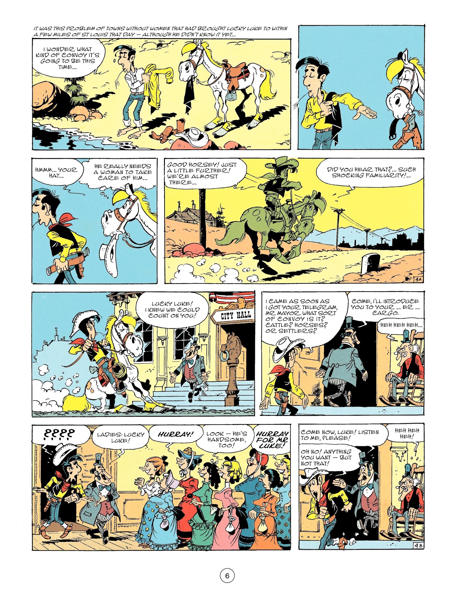 Read online A Lucky Luke Adventure comic -  Issue #59 - 8