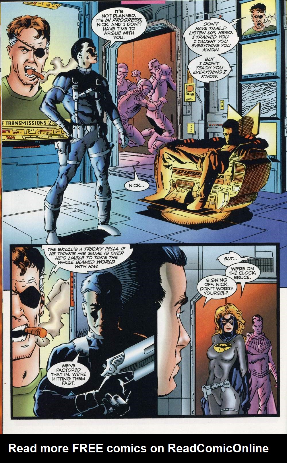 Read online Bruce Wayne: Agent of S.H.I.E.L.D. comic -  Issue # Full - 6