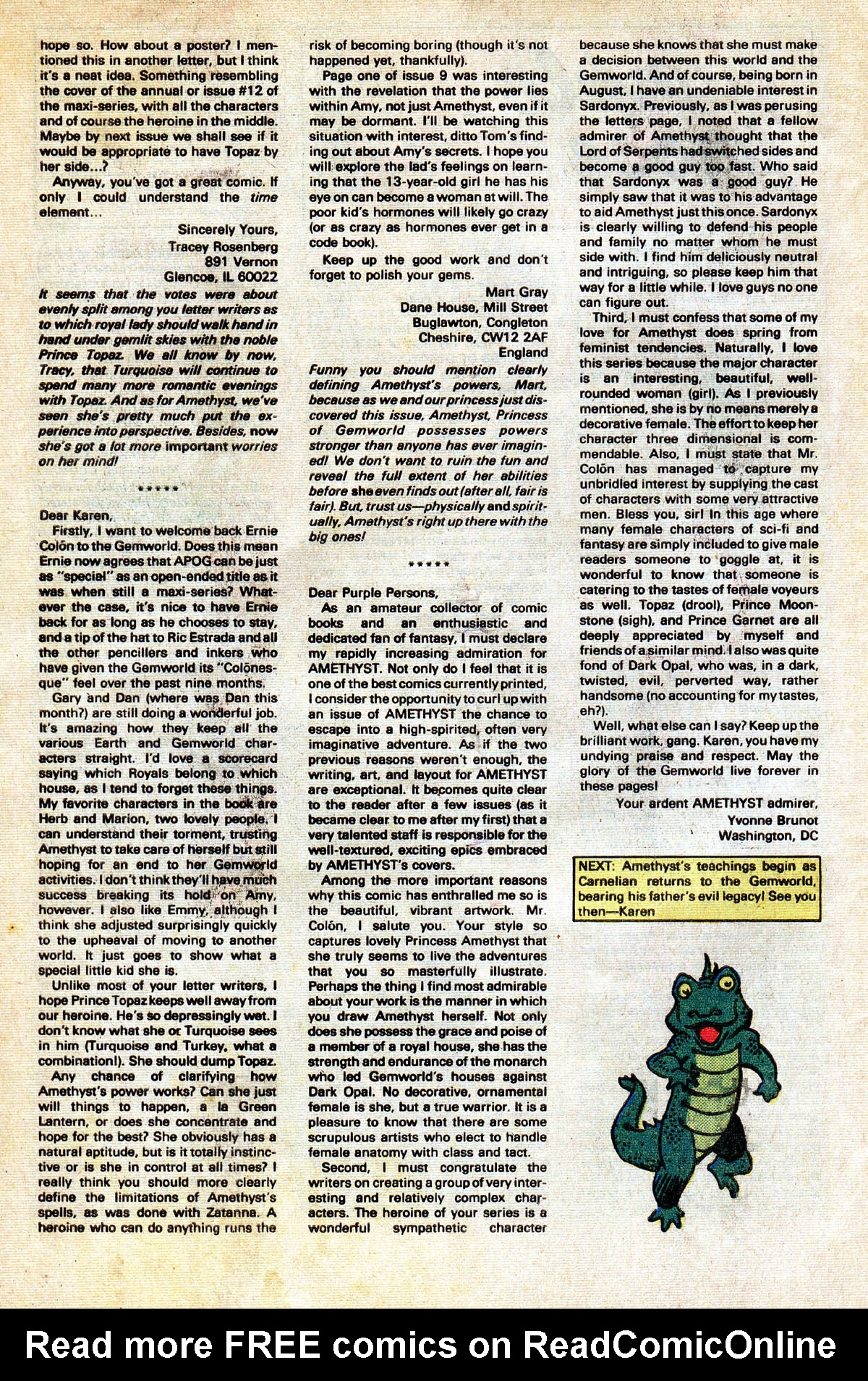 Read online Amethyst (1985) comic -  Issue #13 - 34