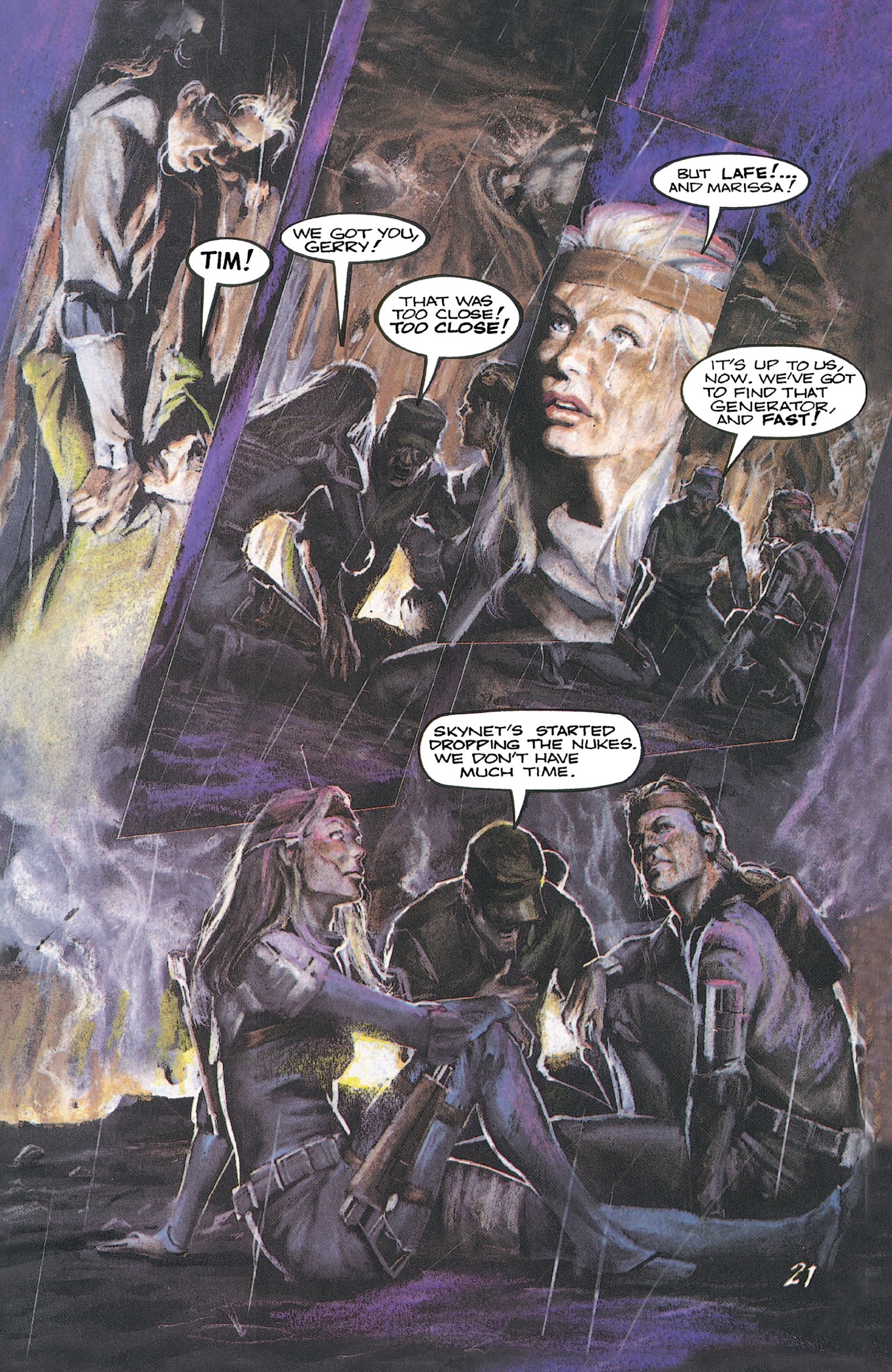 Read online The Terminator: The Burning Earth comic -  Issue # TPB - 103