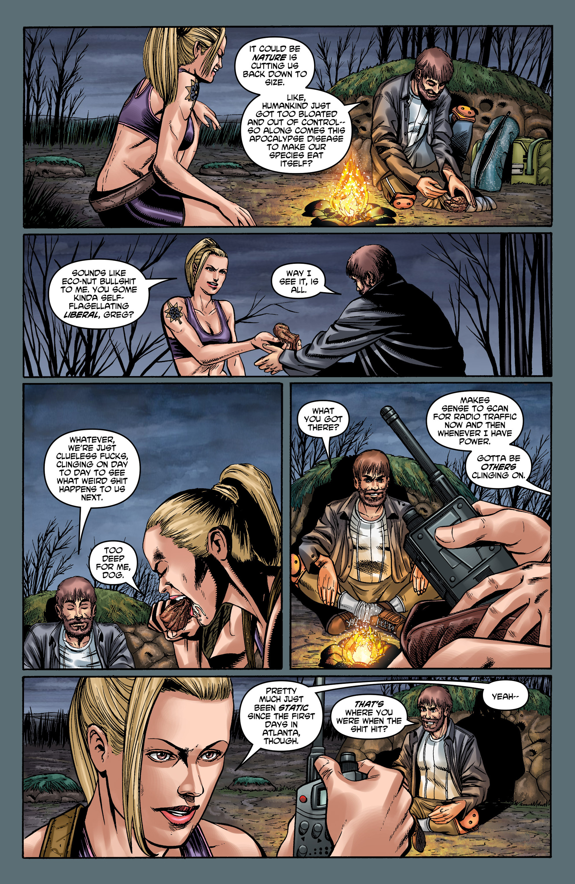 Read online Crossed: Badlands comic -  Issue #4 - 21