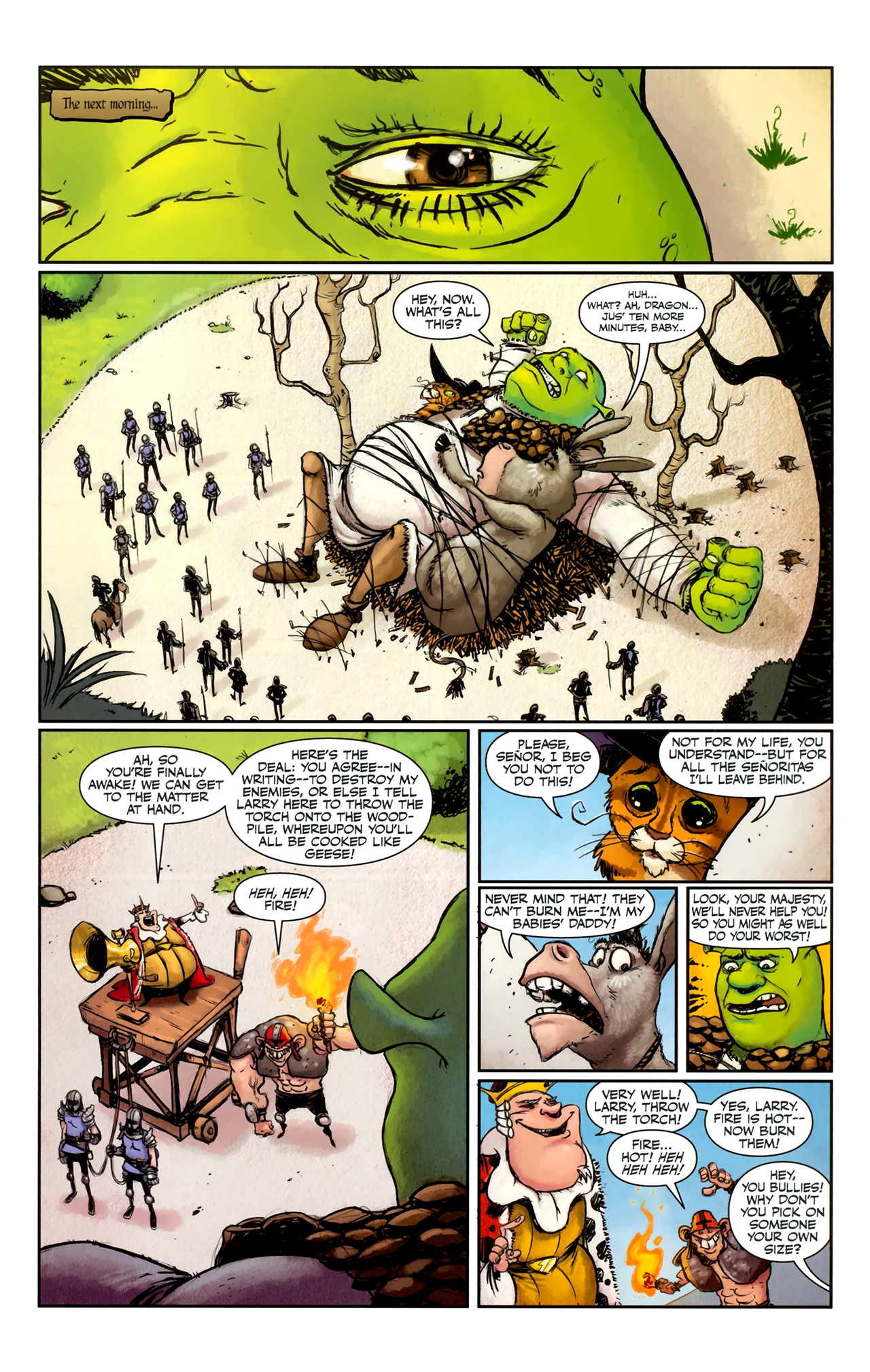 Read online Shrek (2010) comic -  Issue #3 - 15