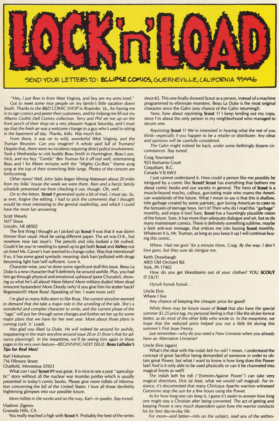 Read online Scout comic -  Issue #13 - 22