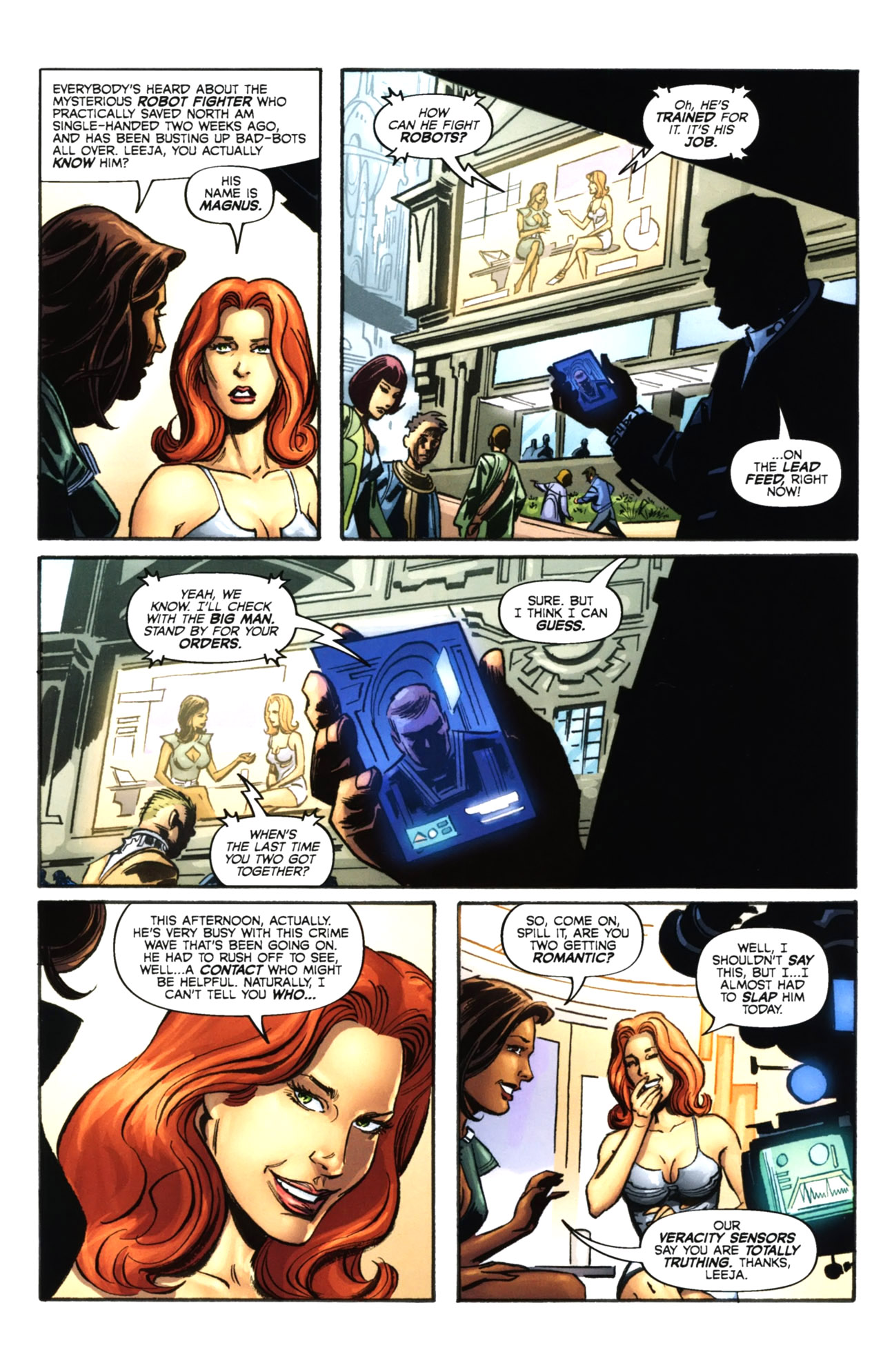 Read online Magnus, Robot Fighter (2010) comic -  Issue #1 - 23