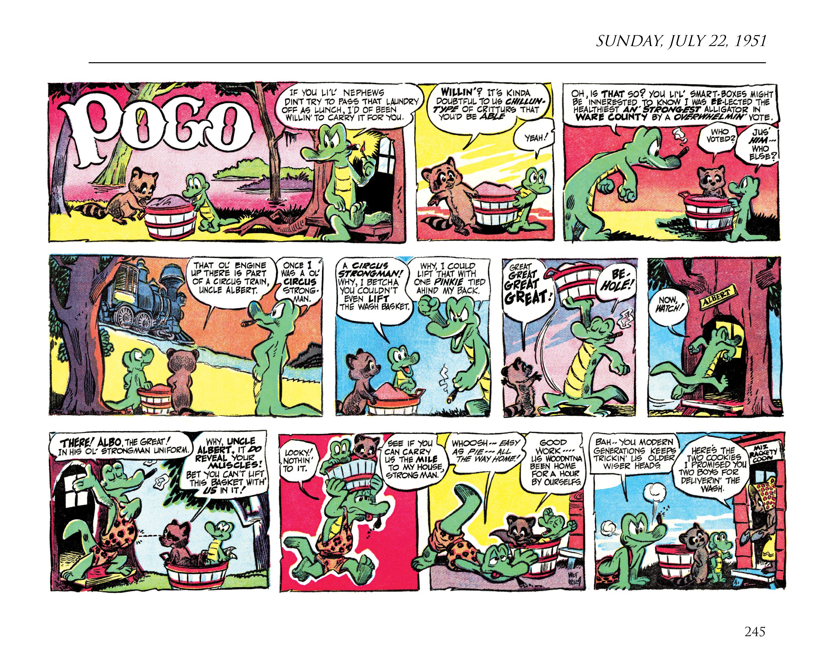 Read online Pogo by Walt Kelly: The Complete Syndicated Comic Strips comic -  Issue # TPB 2 (Part 3) - 63