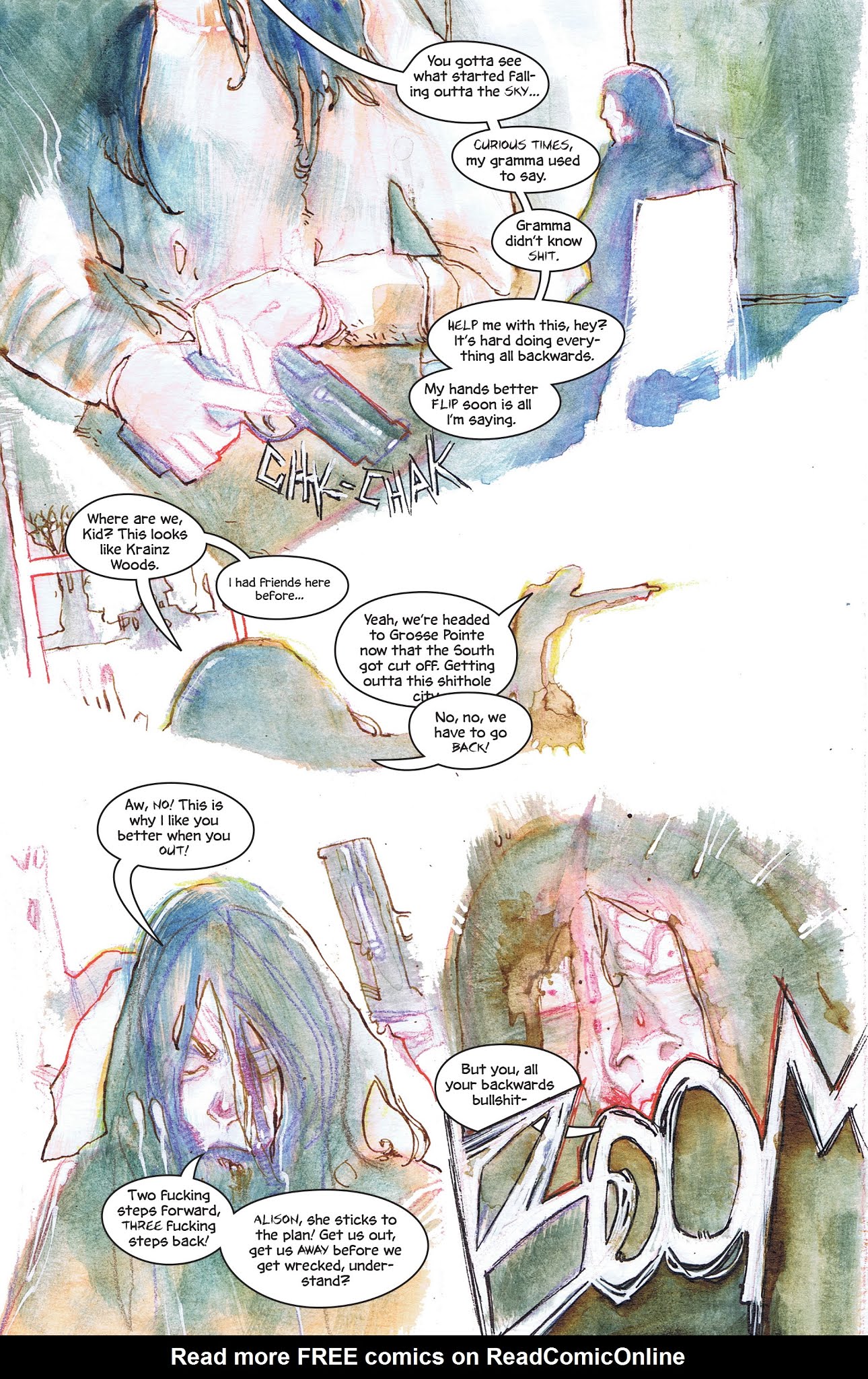 Read online Intersect comic -  Issue #1 - 6