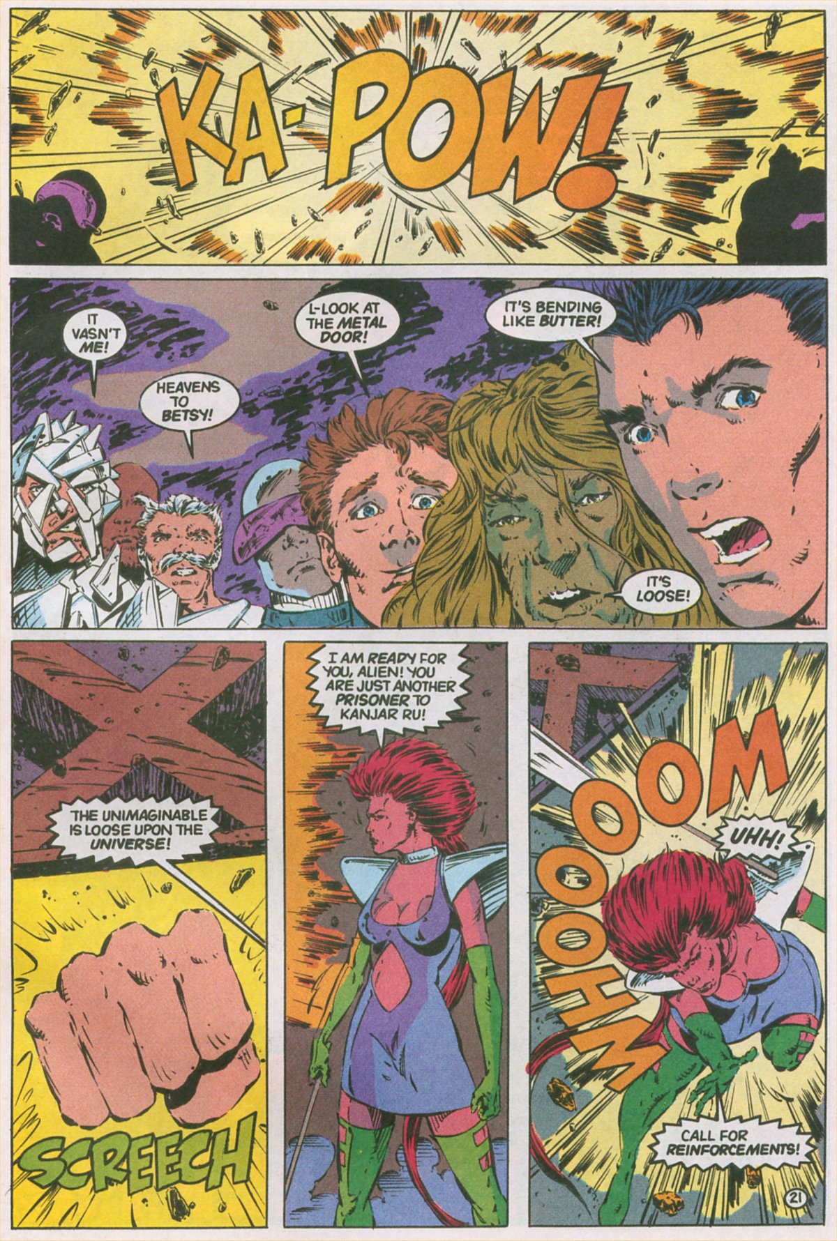 Read online Valor (1992) comic -  Issue #6 - 22