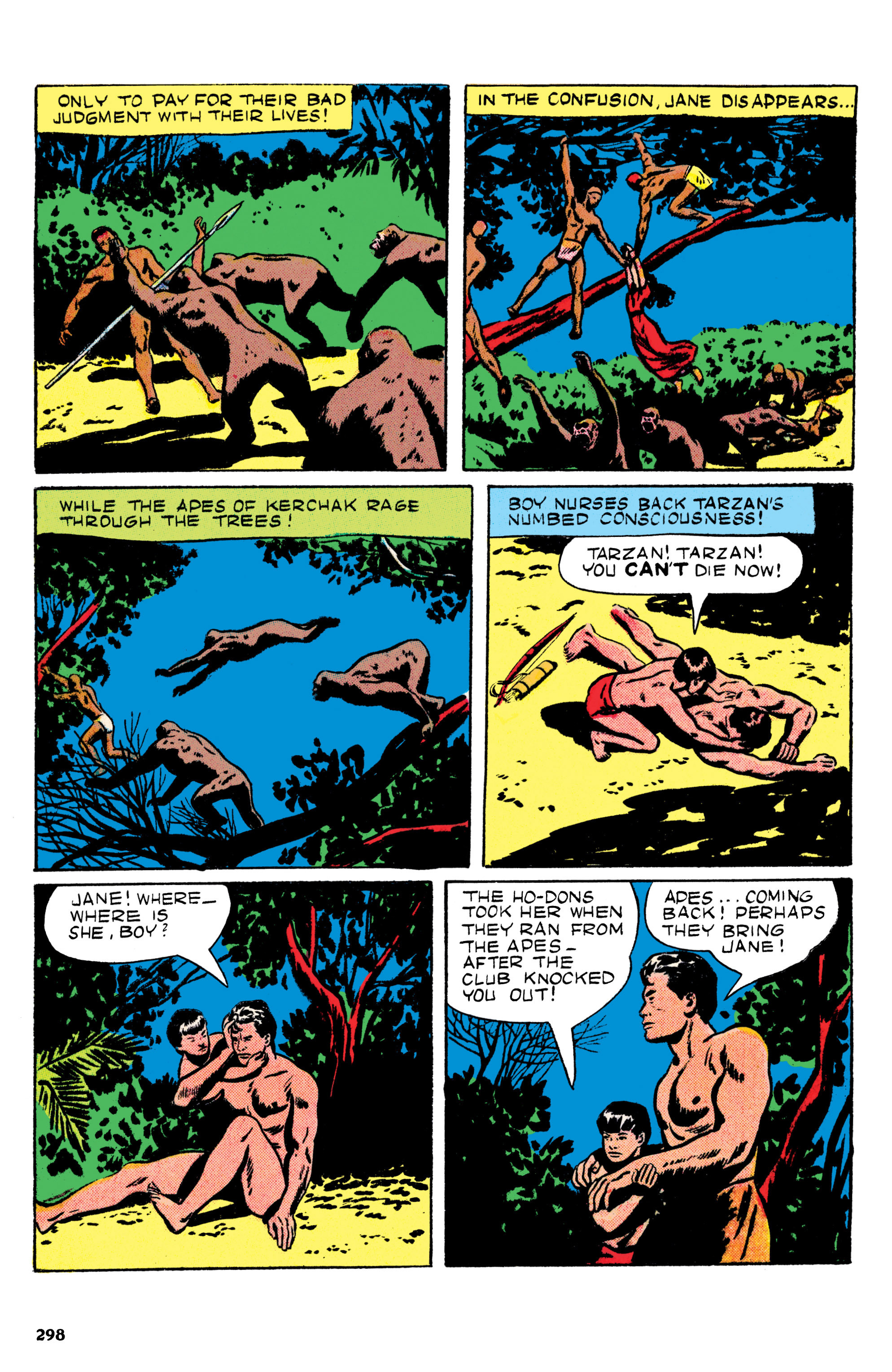 Read online Edgar Rice Burroughs Tarzan: The Jesse Marsh Years Omnibus comic -  Issue # TPB (Part 3) - 100