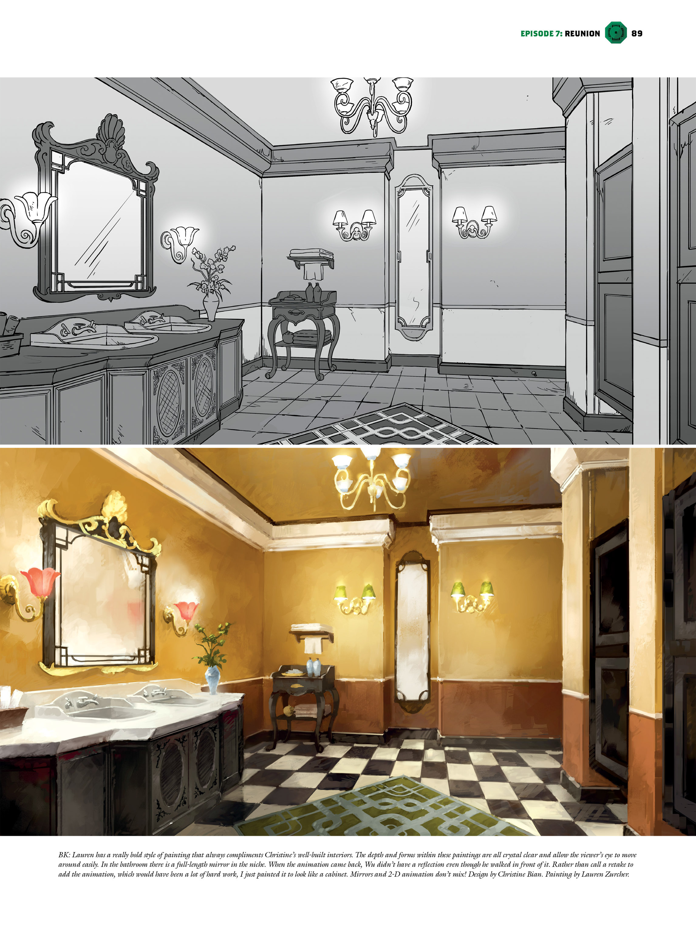 Read online The Legend of Korra: The Art of the Animated Series comic -  Issue # TPB 4 - 83