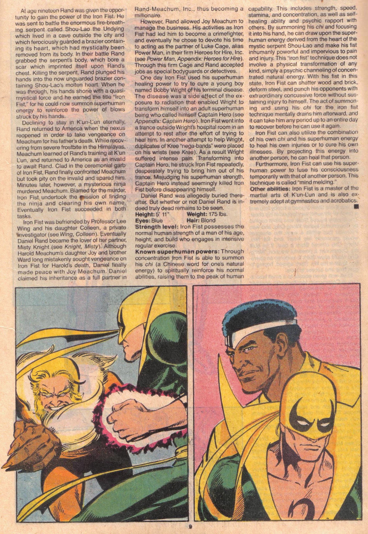 Read online The Official Handbook of the Marvel Universe: Update '89 comic -  Issue #4 - 10