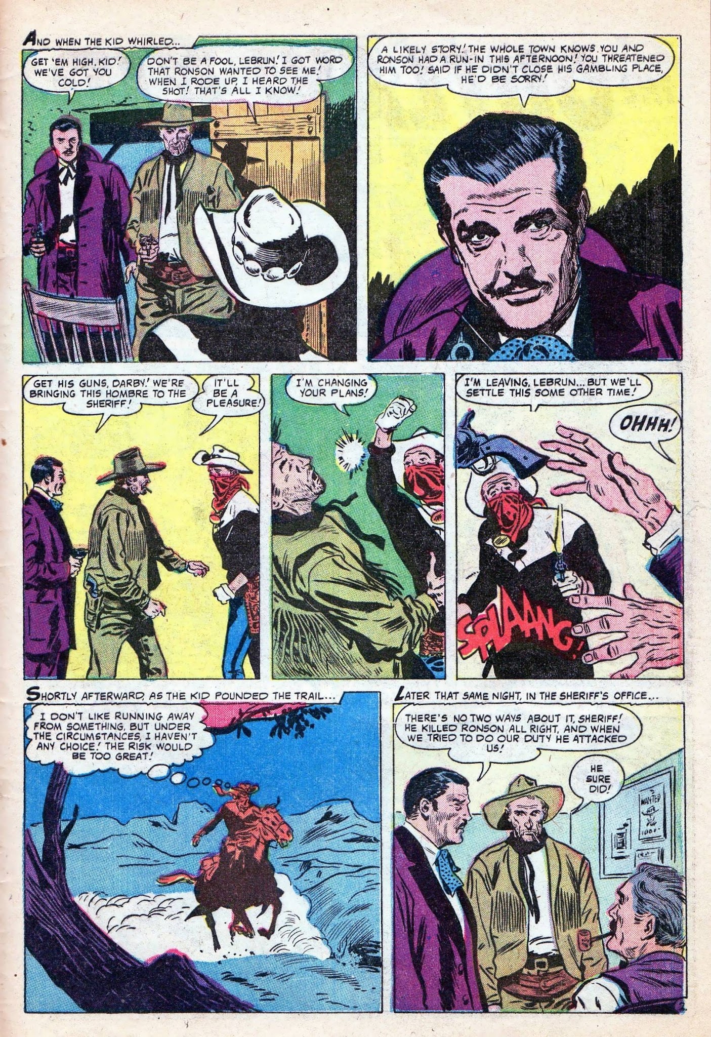 Read online The Outlaw Kid (1954) comic -  Issue #15 - 29