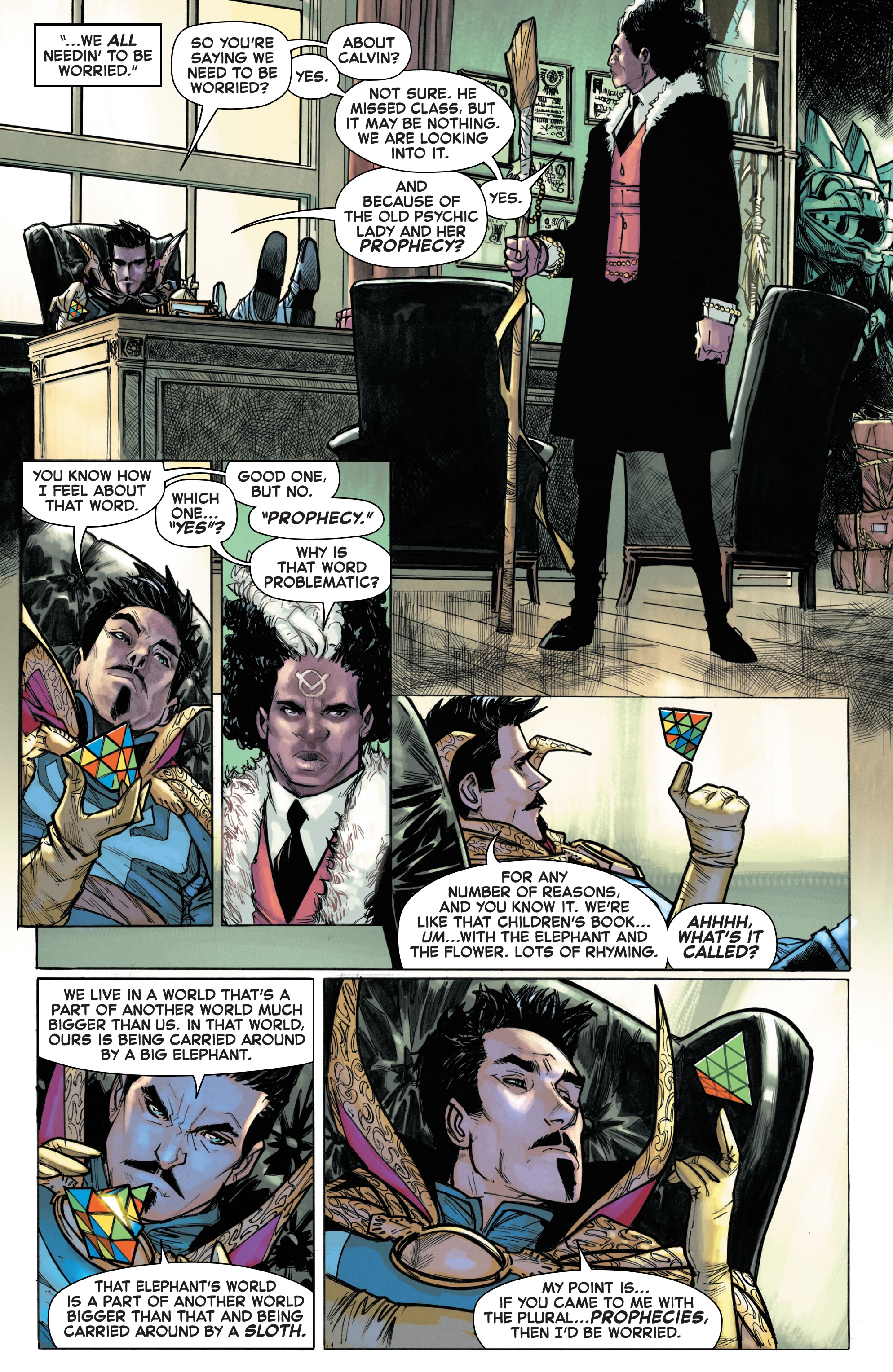 Read online Strange Academy comic -  Issue #5 - 6