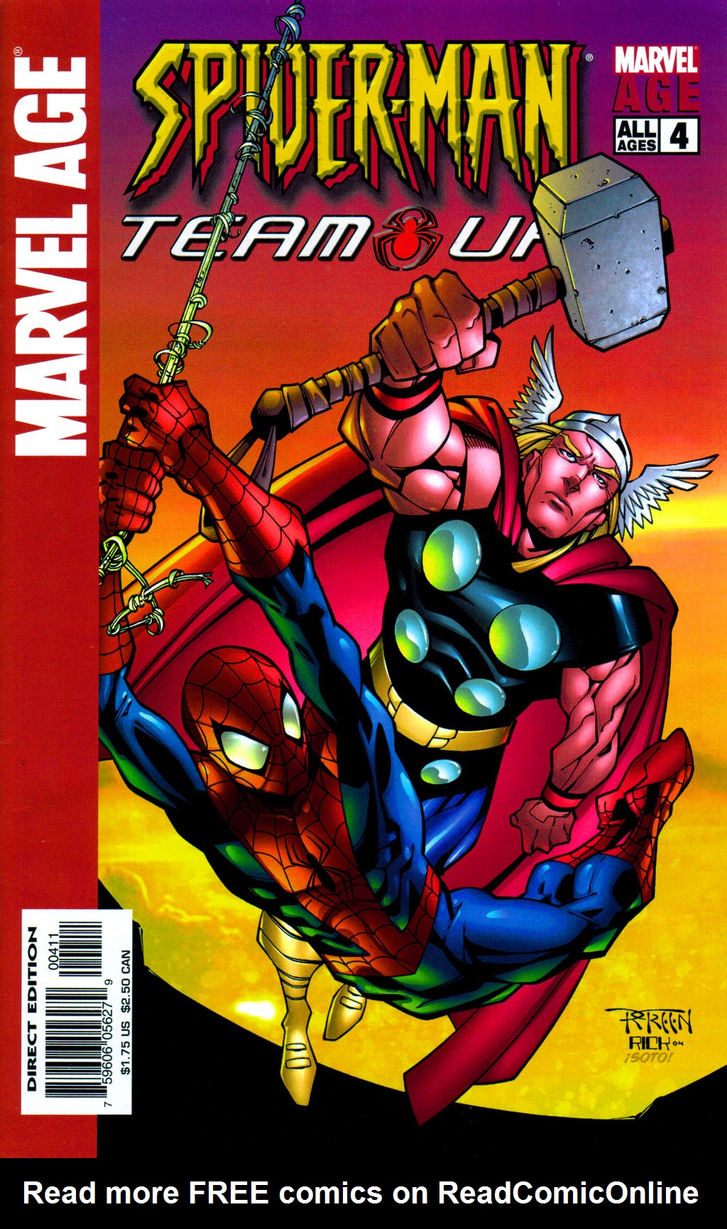 Read online Marvel Age: Spider-Man Team-Up comic -  Issue #4 - 1