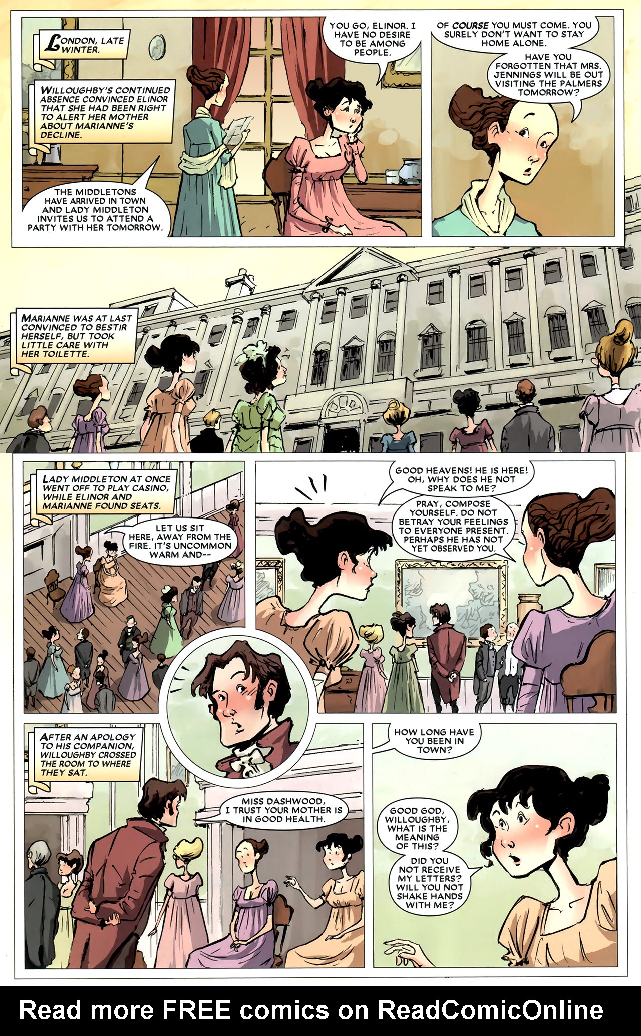 Read online Sense & Sensibility comic -  Issue #4 - 3