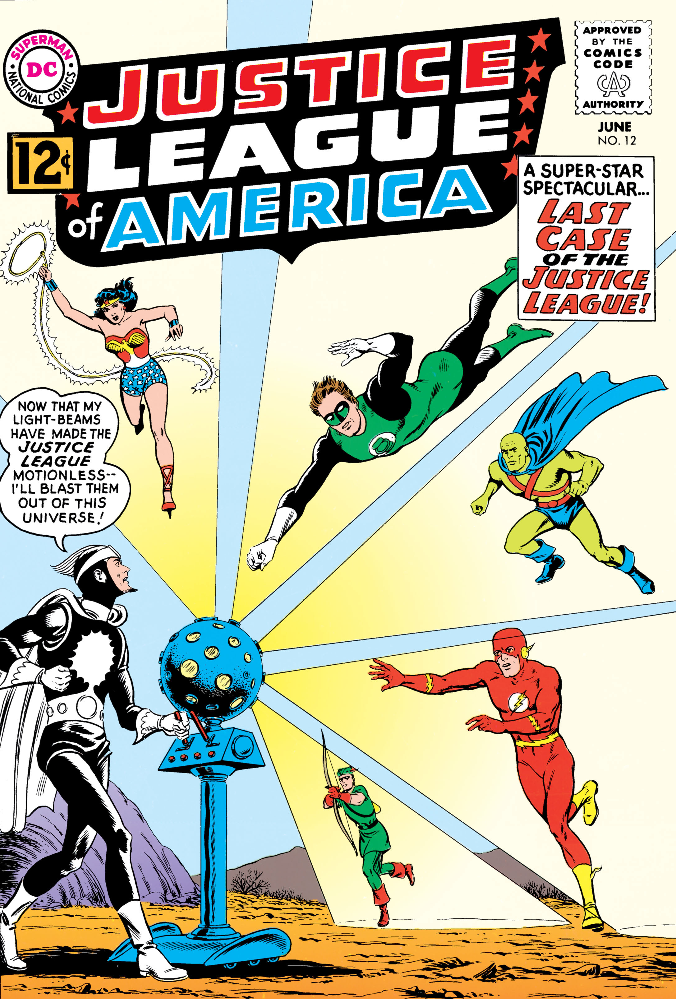 Read online Justice League of America (1960) comic -  Issue #12 - 1