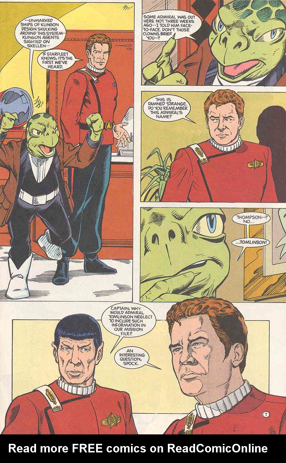 Read online Star Trek (1989) comic -  Issue #22 - 7