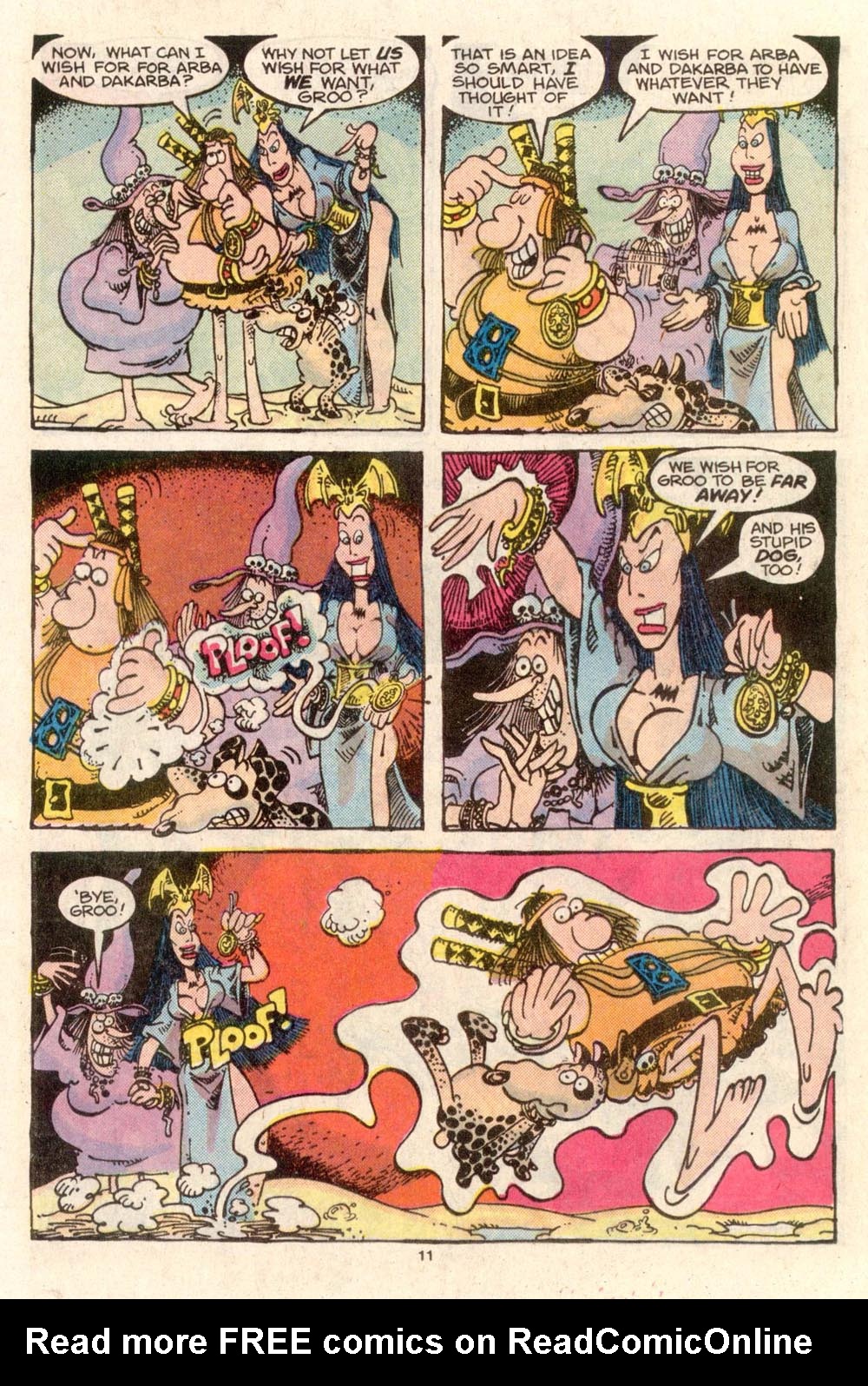 Read online Sergio Aragonés Groo the Wanderer comic -  Issue #36 - 11